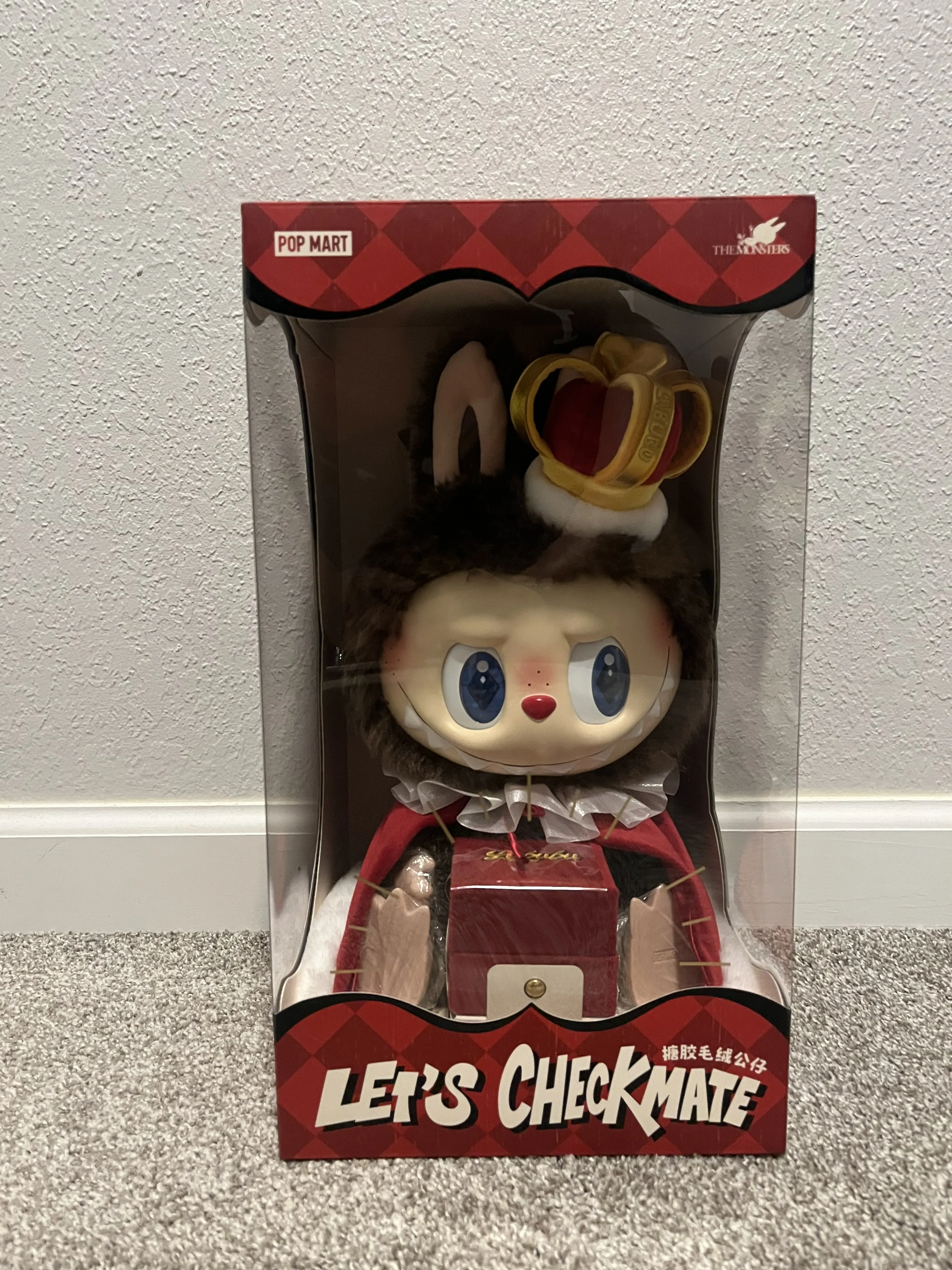 THE MONSTERS Let's Checkmate Series-Vinyl Plush Doll - POP