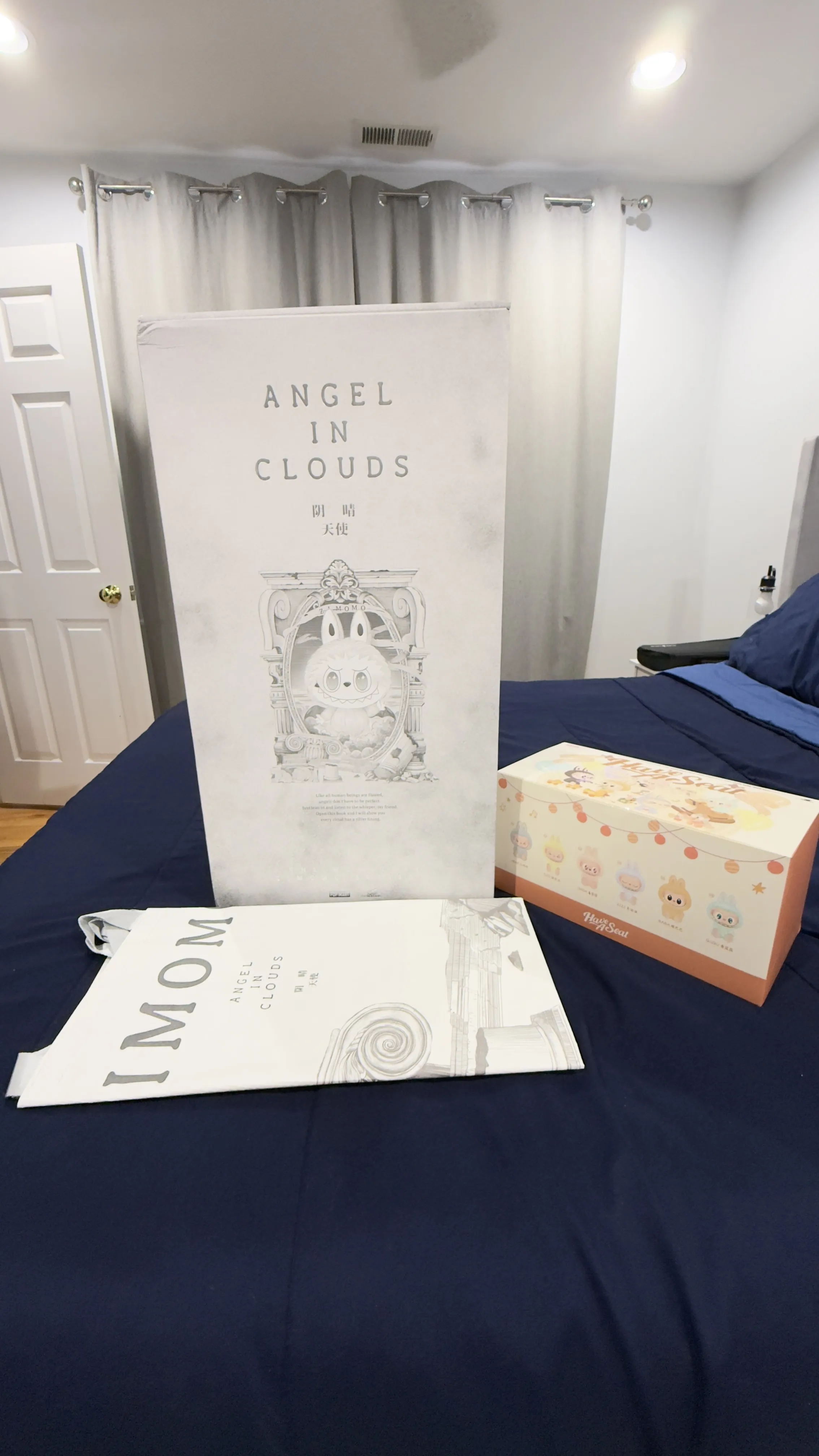 POPMARTラブブTHE MONSTERS ANGEL IN CLOUDS THE MONSTERS - ANGEL IN CLOUDS Vinyl Face Doll - POP MART