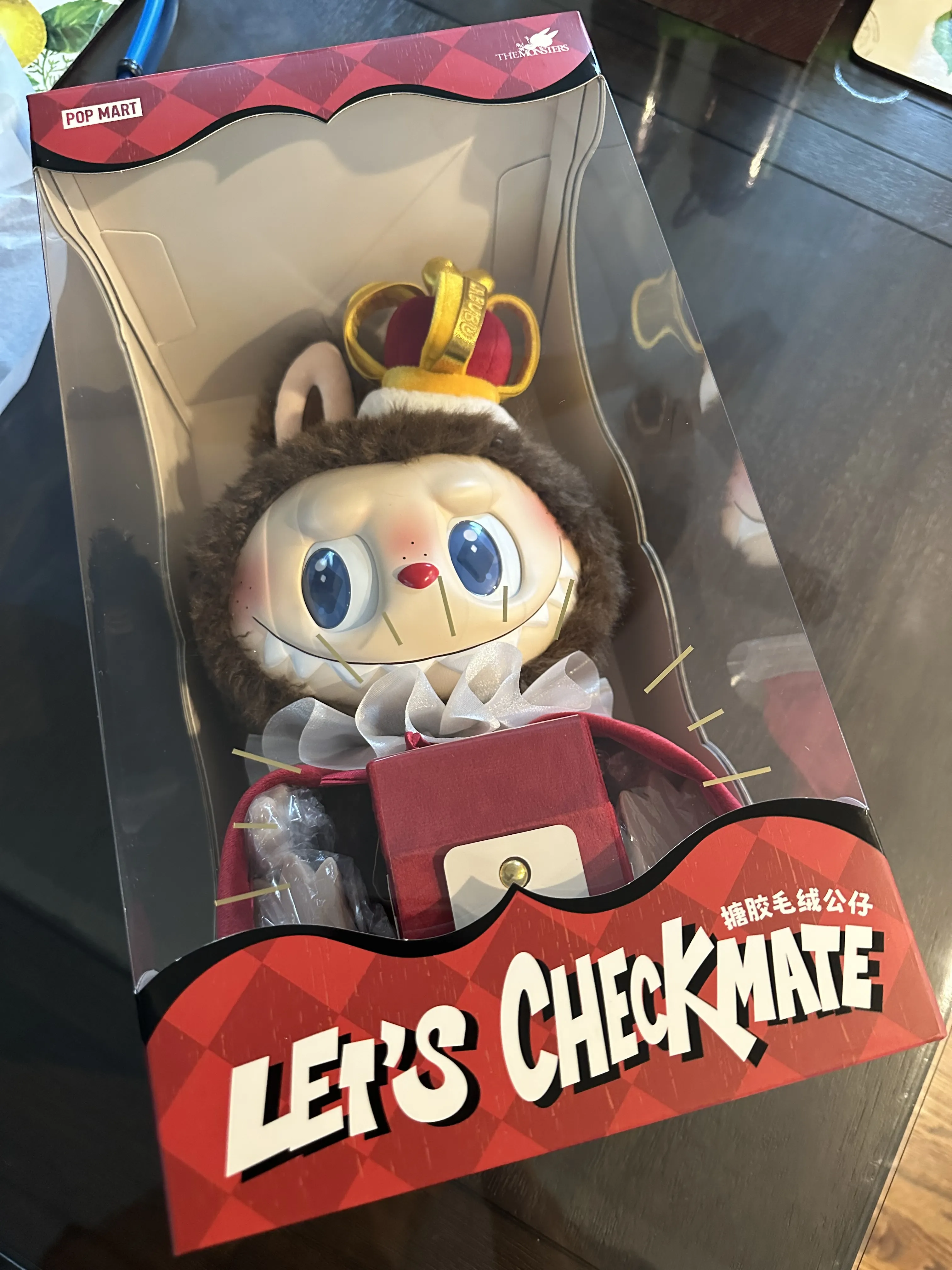 THE MONSTERS Let's Checkmate Series-Vinyl Plush Doll - POP