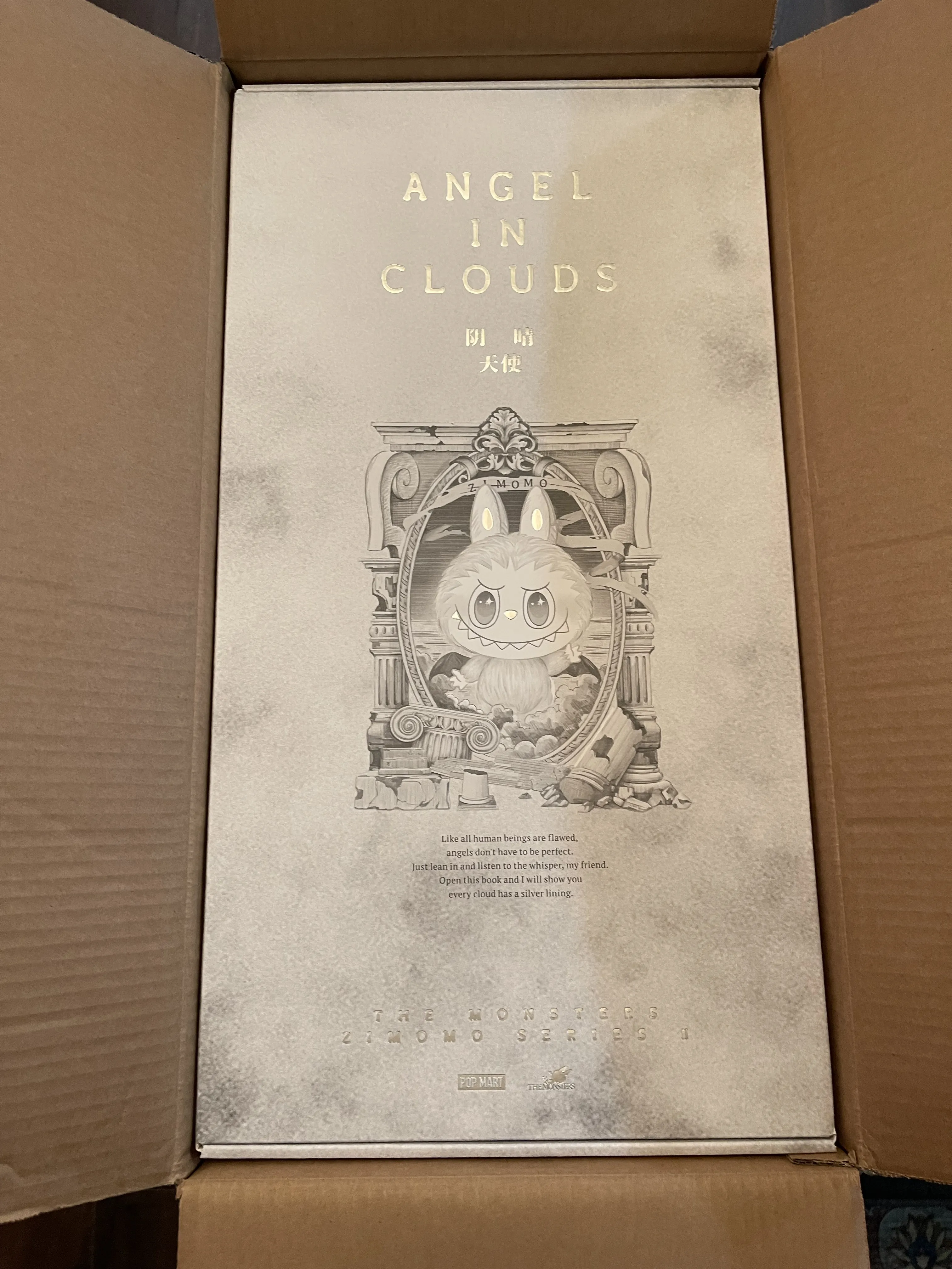 ザ。モンスターThe Monster Angel in Clouds THE MONSTERS - ANGEL IN CLOUDS Vinyl Face Doll - POP MART