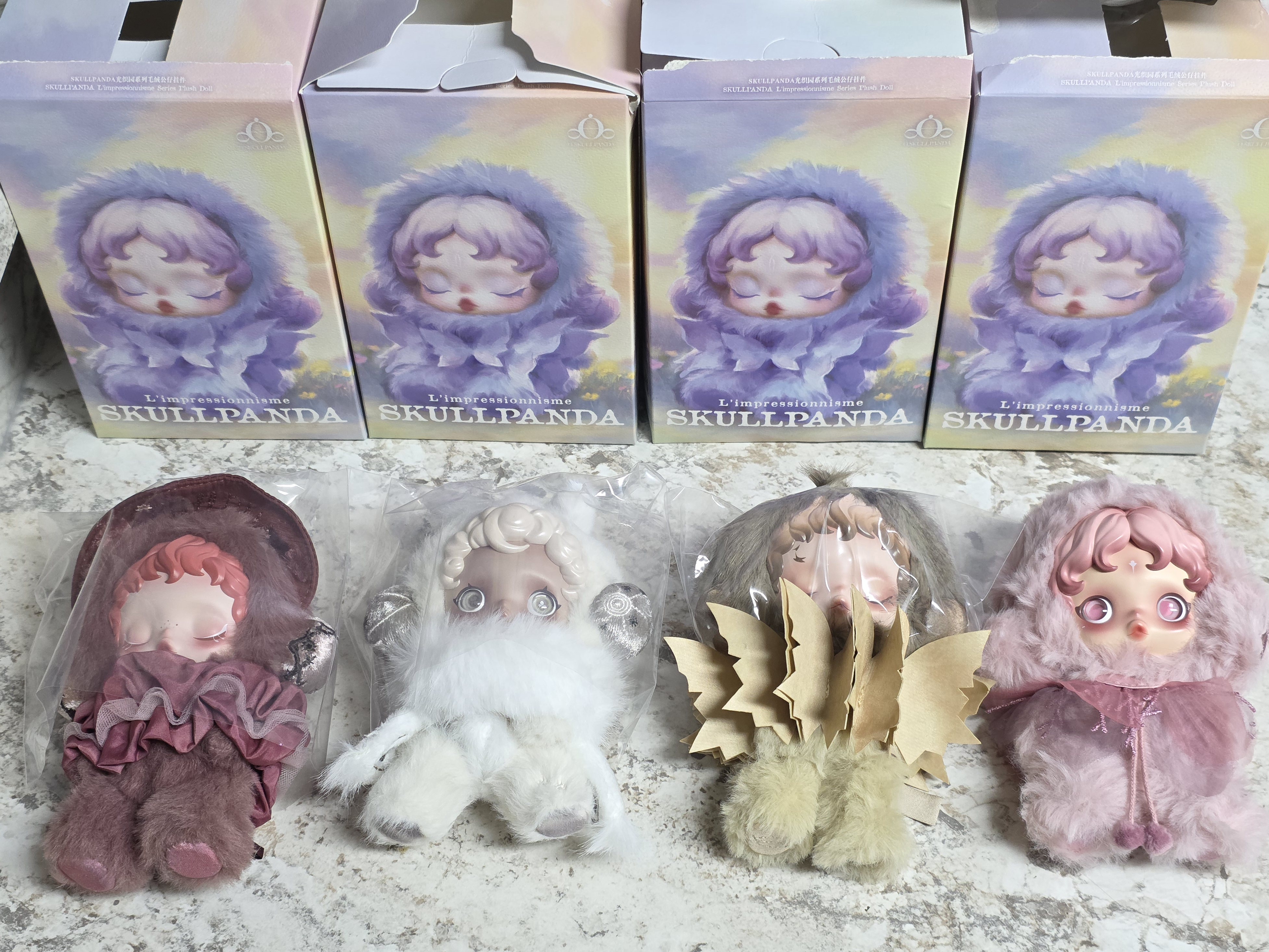 POP MART skullpanda’l impressionnisme 1箱 100% Authentic POP MART Skullpanda L'impressionnisme Series