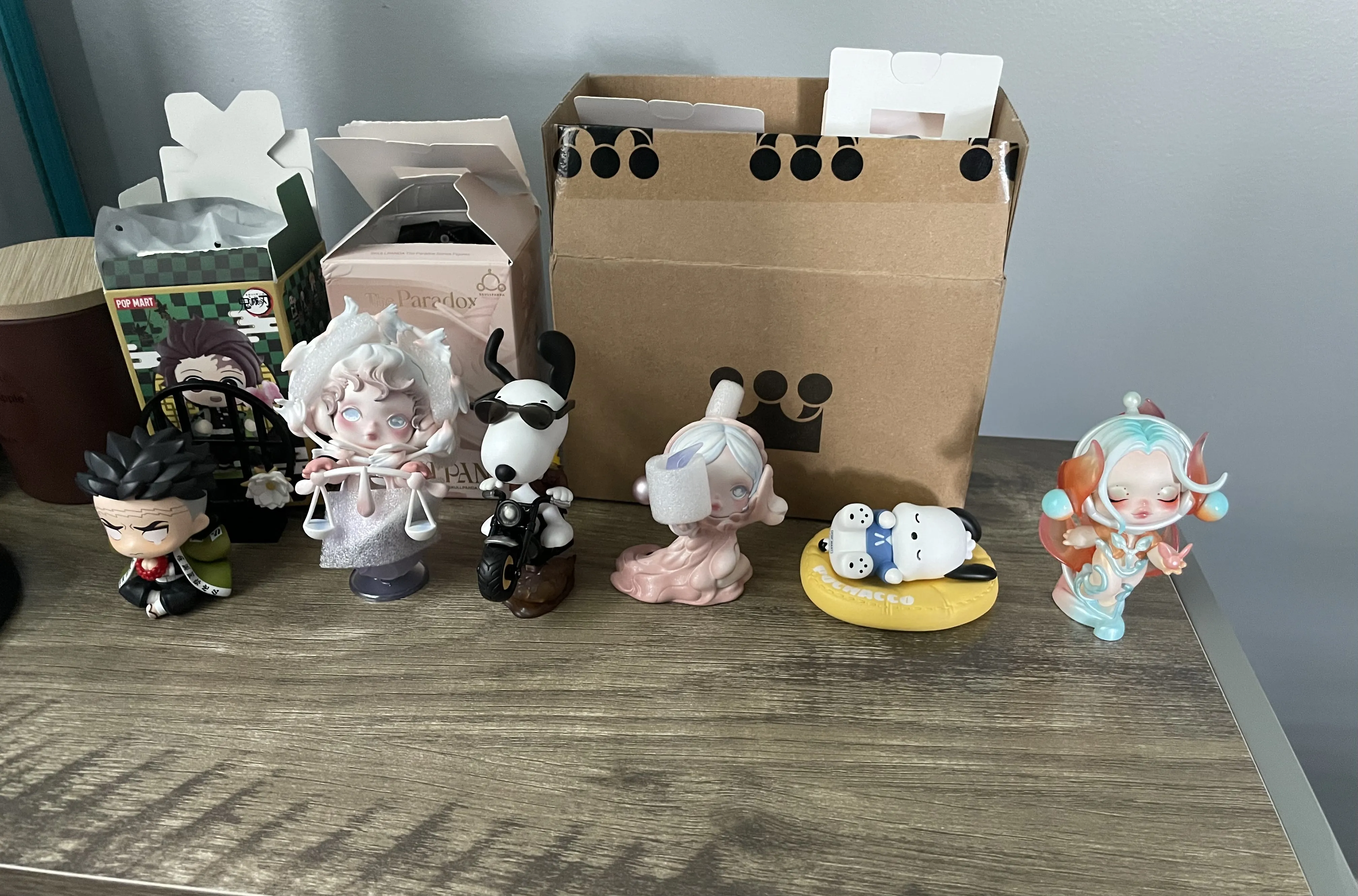POPMART SKULLPANDA The Paradox アソートボックス POP MART SKULLPANDA The Paradox Series Figures Blind Box