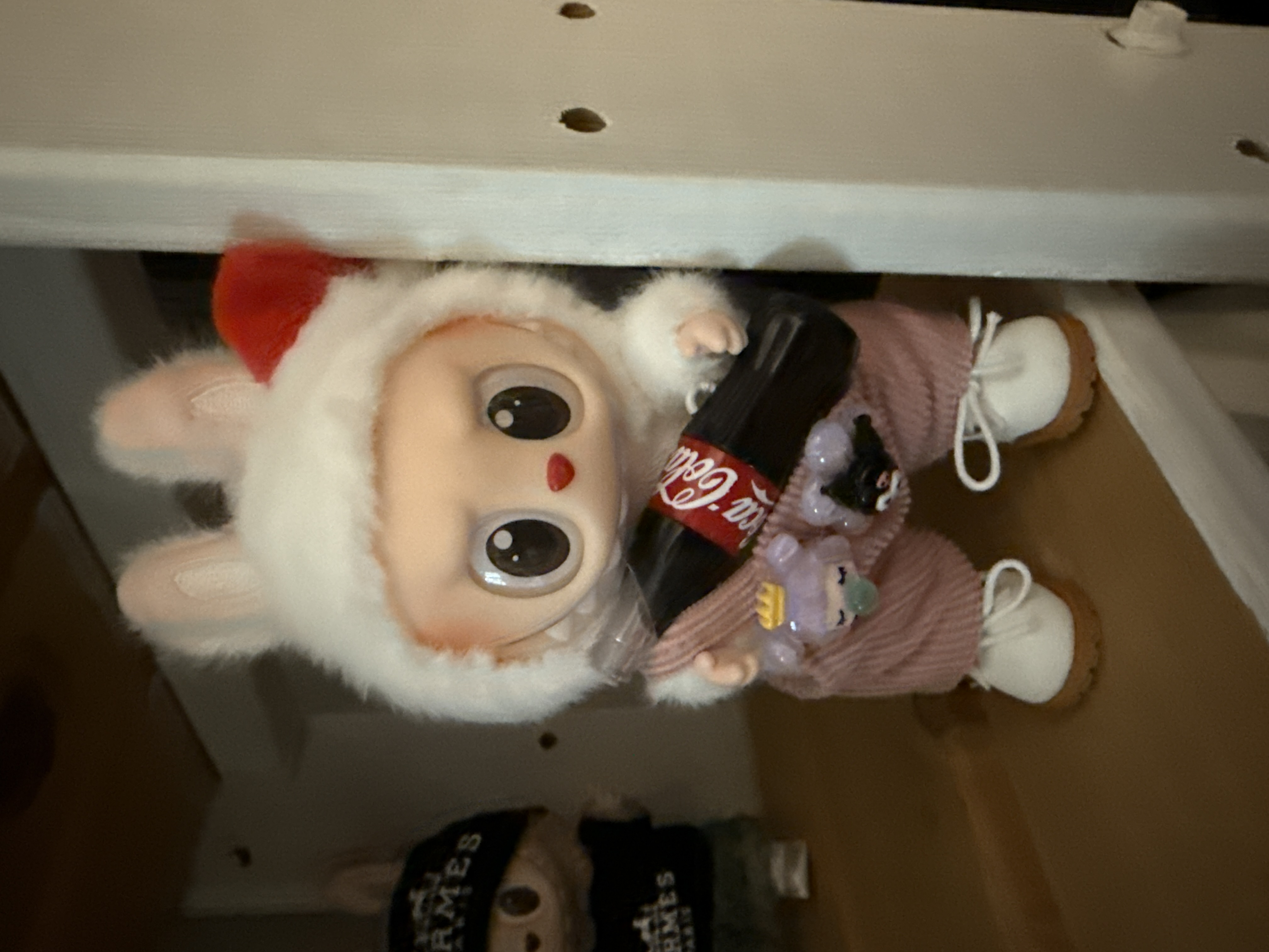 ぬいぐるみ POPMART COCACOLA SURPRISE SHAKE POP NOW:THE MONSTERS COCA-COLA SERIES-Vinyl Face Blind Box