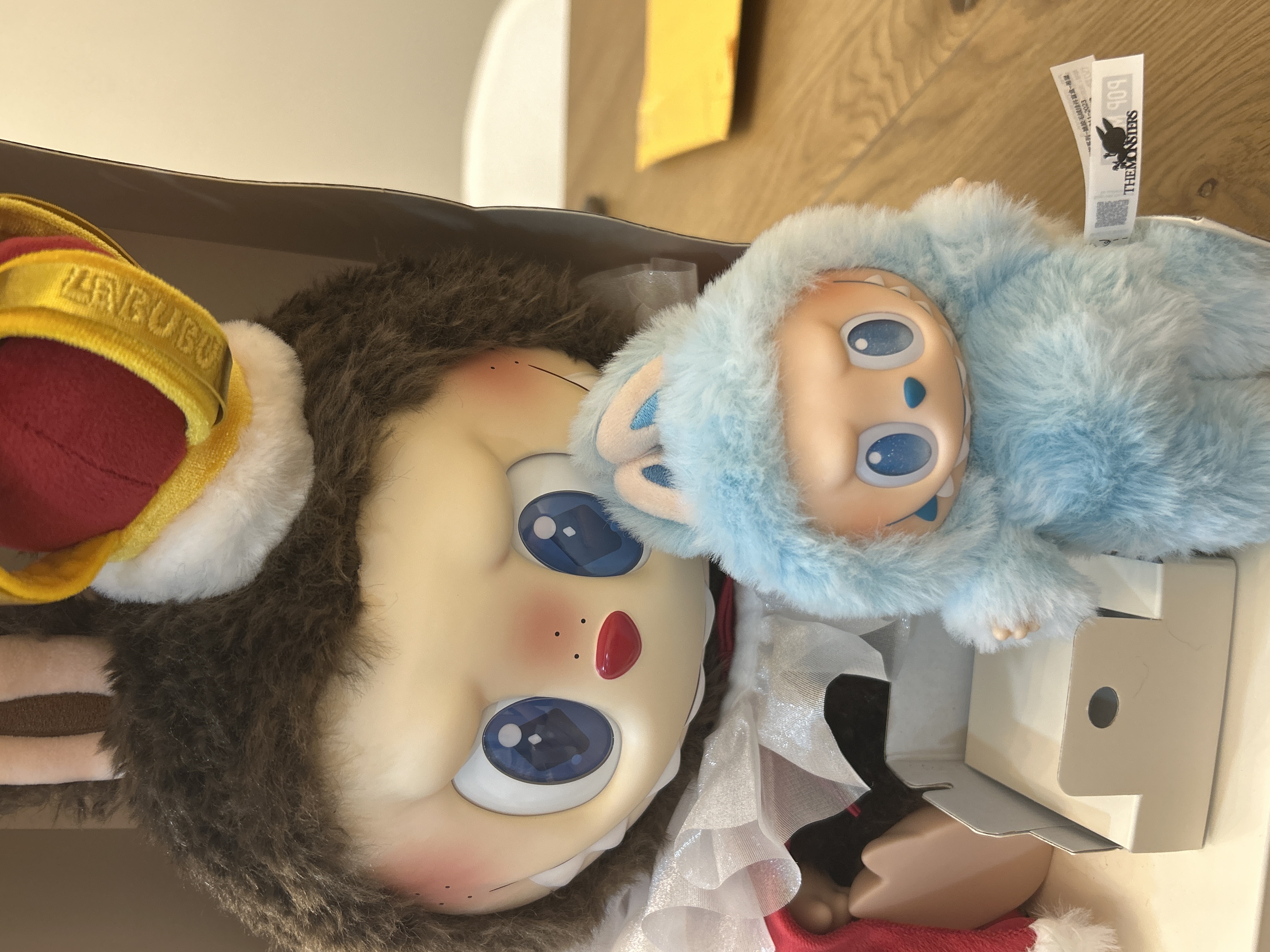 「正規品」POPMART THE MONSTERS Let'sCheckmate THE MONSTERS Let's Checkmate Series-Vinyl Plush Doll - POP