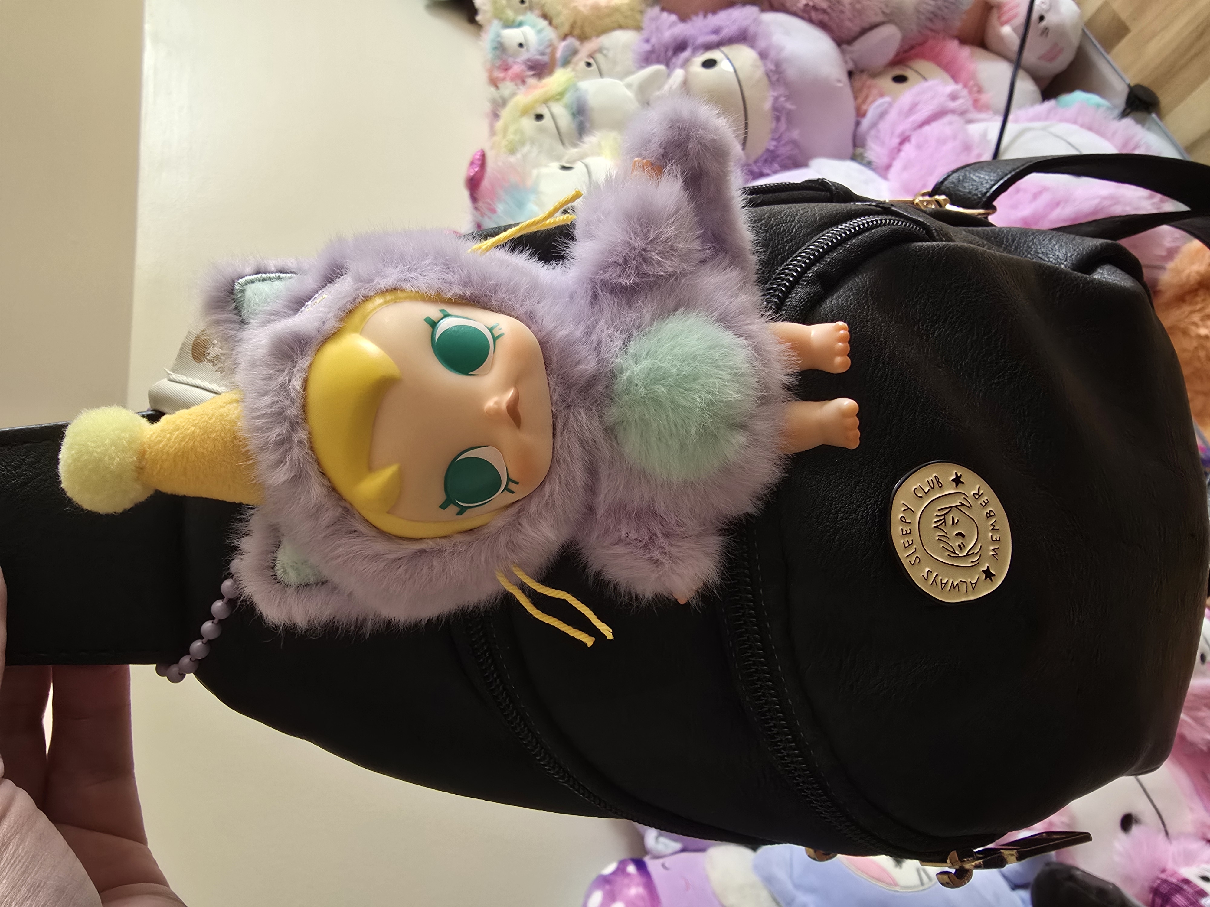 POP NOW:Baby Molly Pocket Friends Series-Vinyl Plush Pendant
