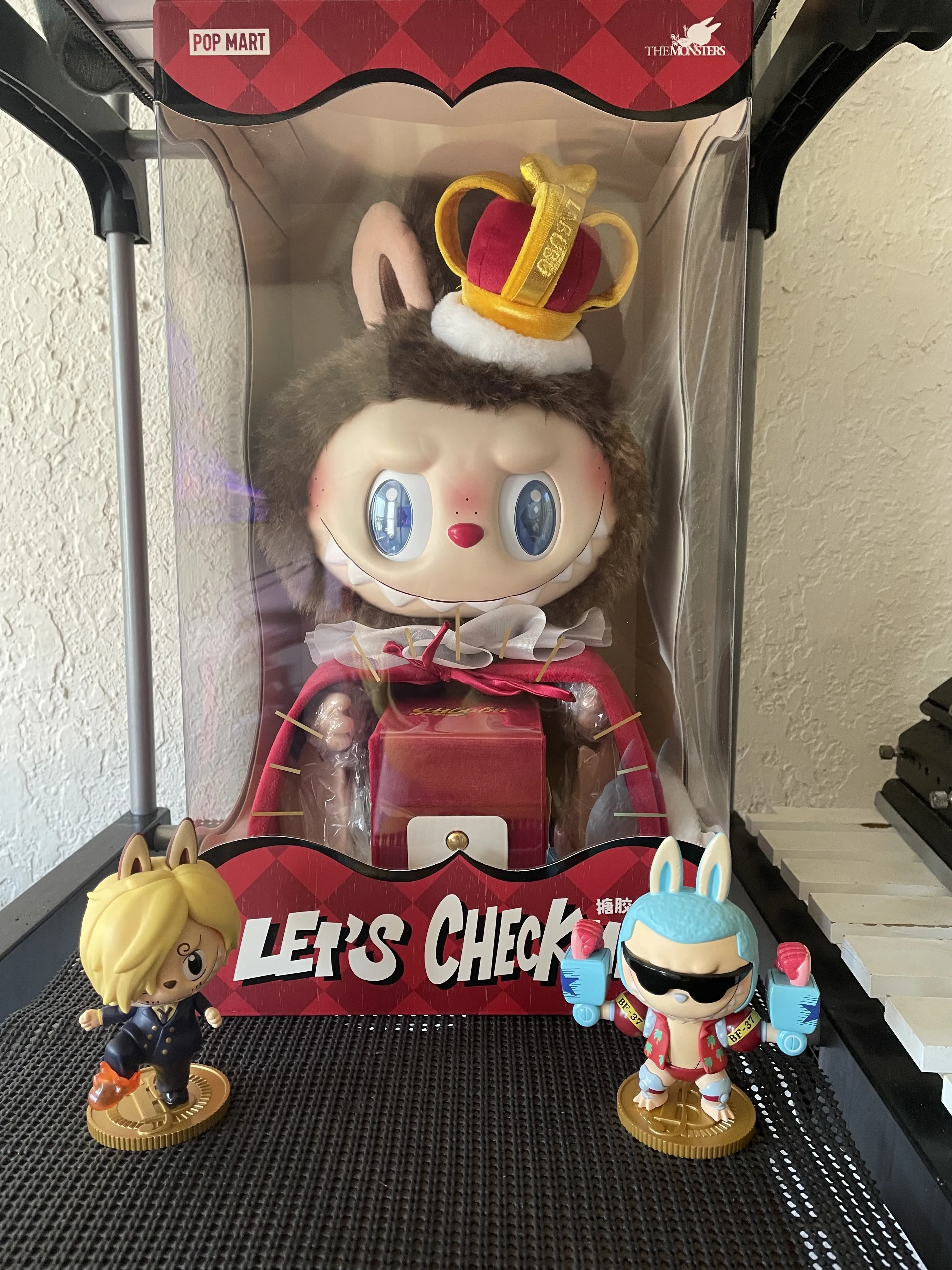 THE MONSTERS Let's Checkmate Series-Vinyl Plush Doll - POP