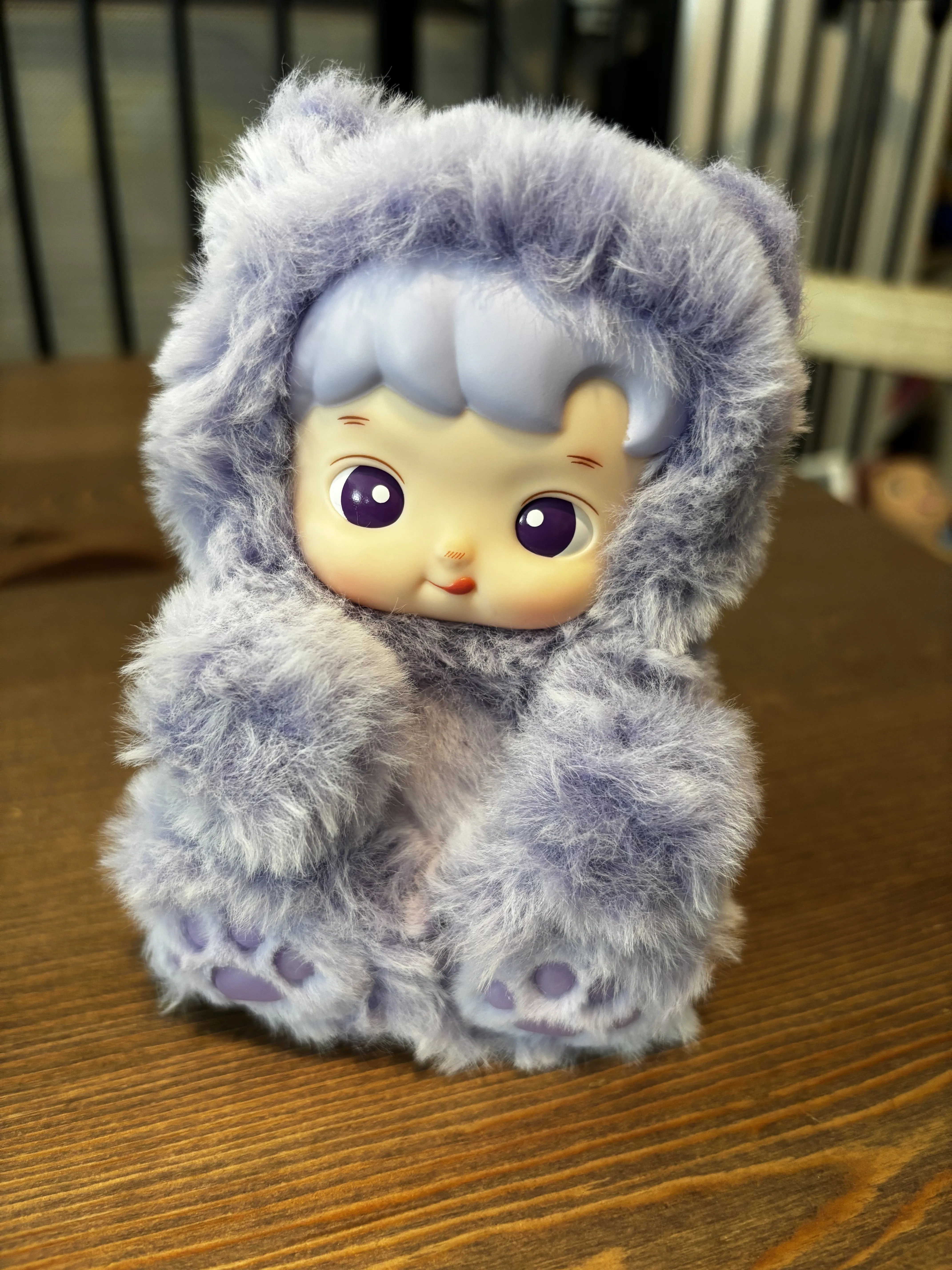 7/23まで　ポプマ ハチププ　グミベア　peach blue berry HACIPUPU Gummy Bear Series-Vinyl Plush Pendant Blind Box