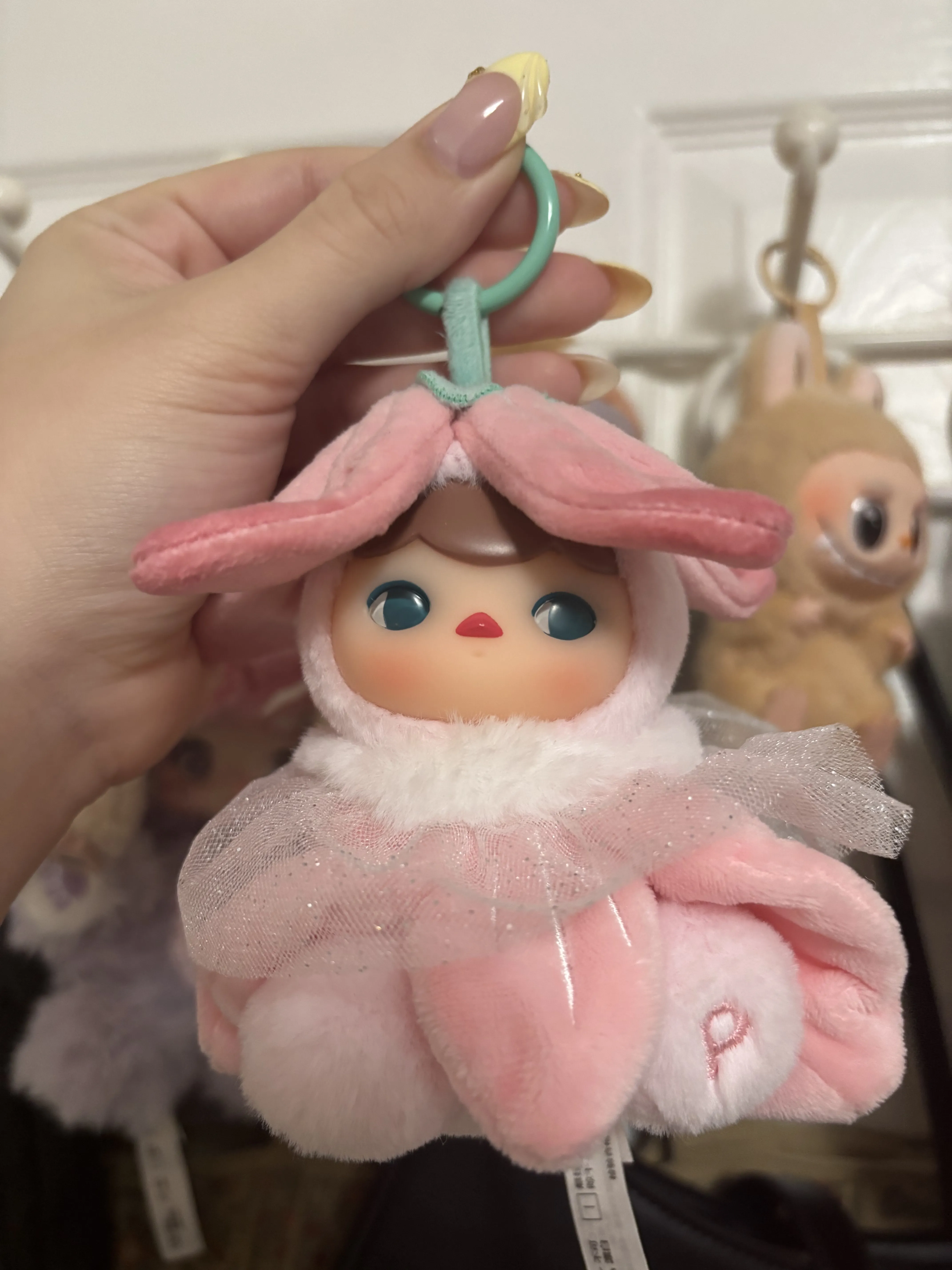 ぬいぐるみ POP MART PUCKY Forest Party FLOWER BABY PUCKY Forest Party Series-Vinyl Plush Pendant Blind Box