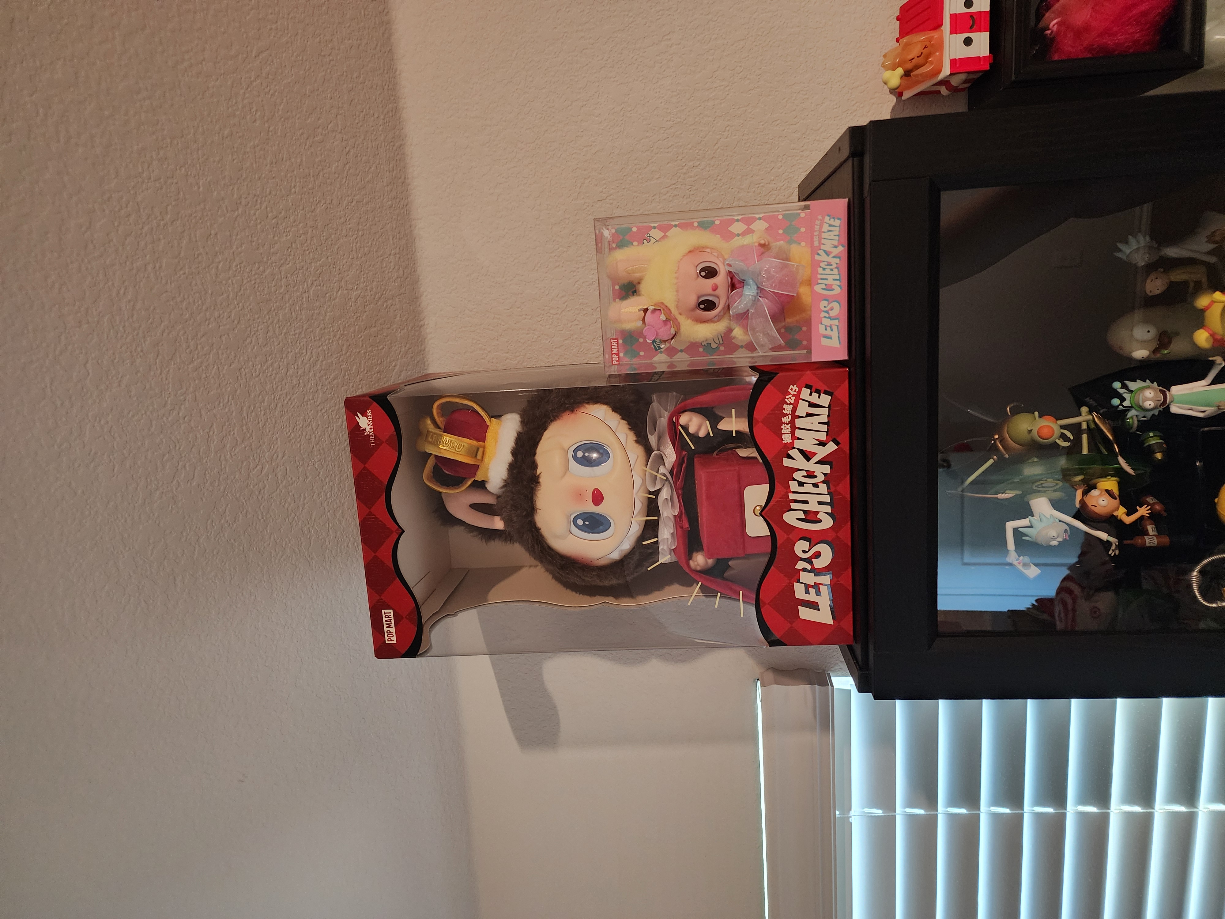 「正規品」POPMART THE MONSTERS Let'sCheckmate THE MONSTERS Let's Checkmate Series-Vinyl Plush Hanging Card