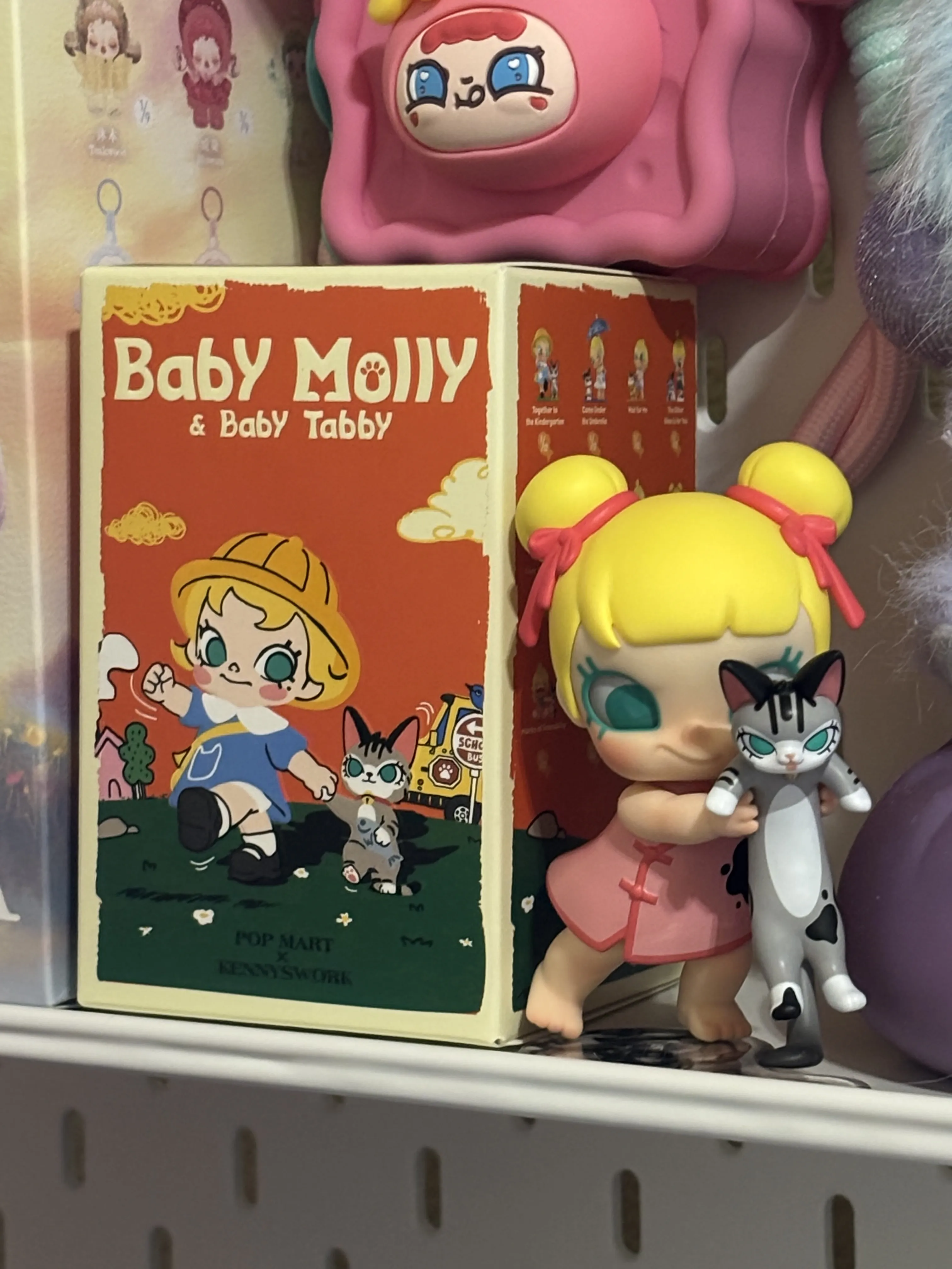 POP NOW:Baby Molly & Baby Tabby Series Figures - POP MART