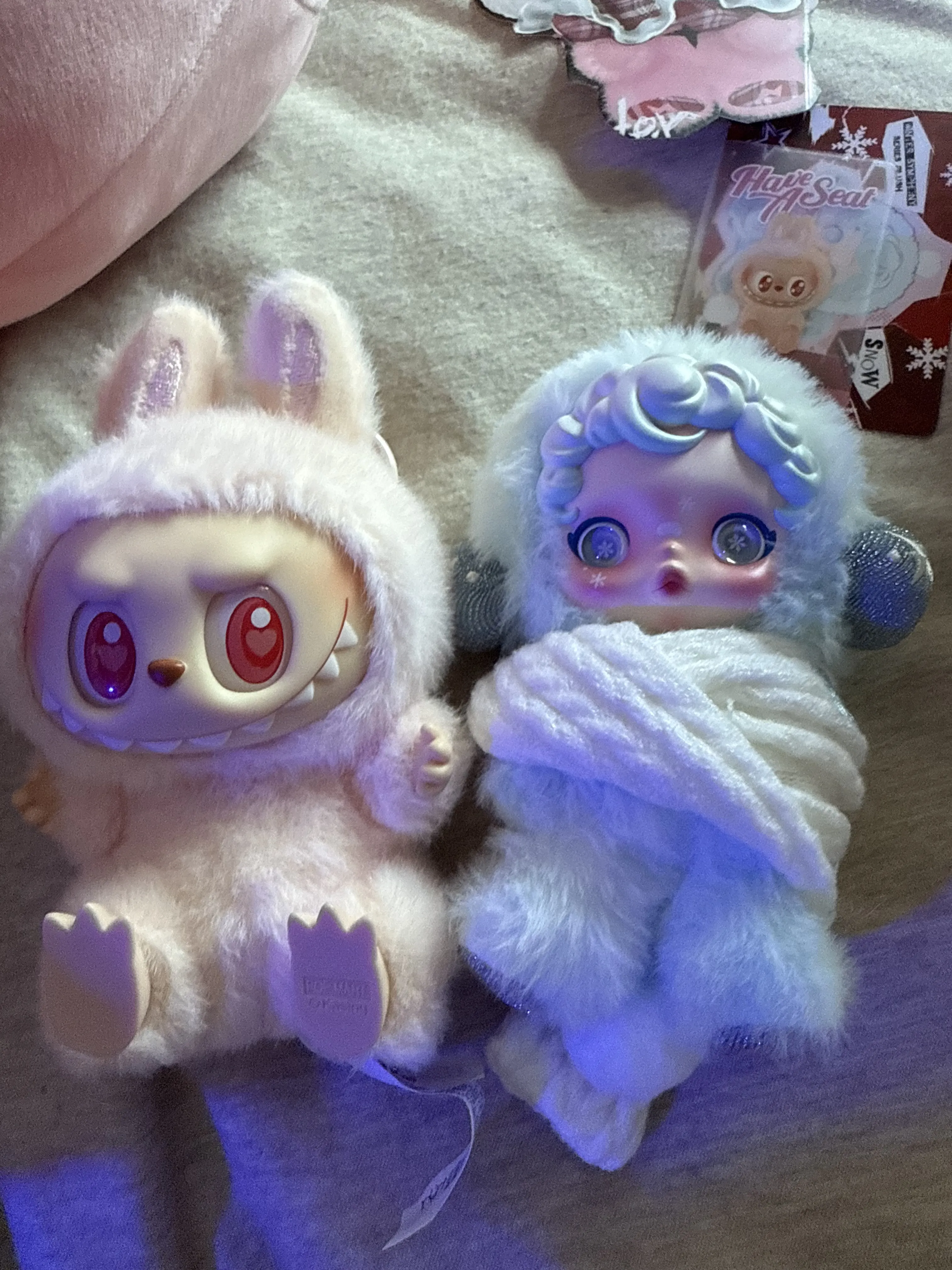 ぬいぐるみ LABUBU POP MART MONSTERS Have a Seat THE MONSTERS - Have a Seat Vinyl Plush Blind Box | Blind
