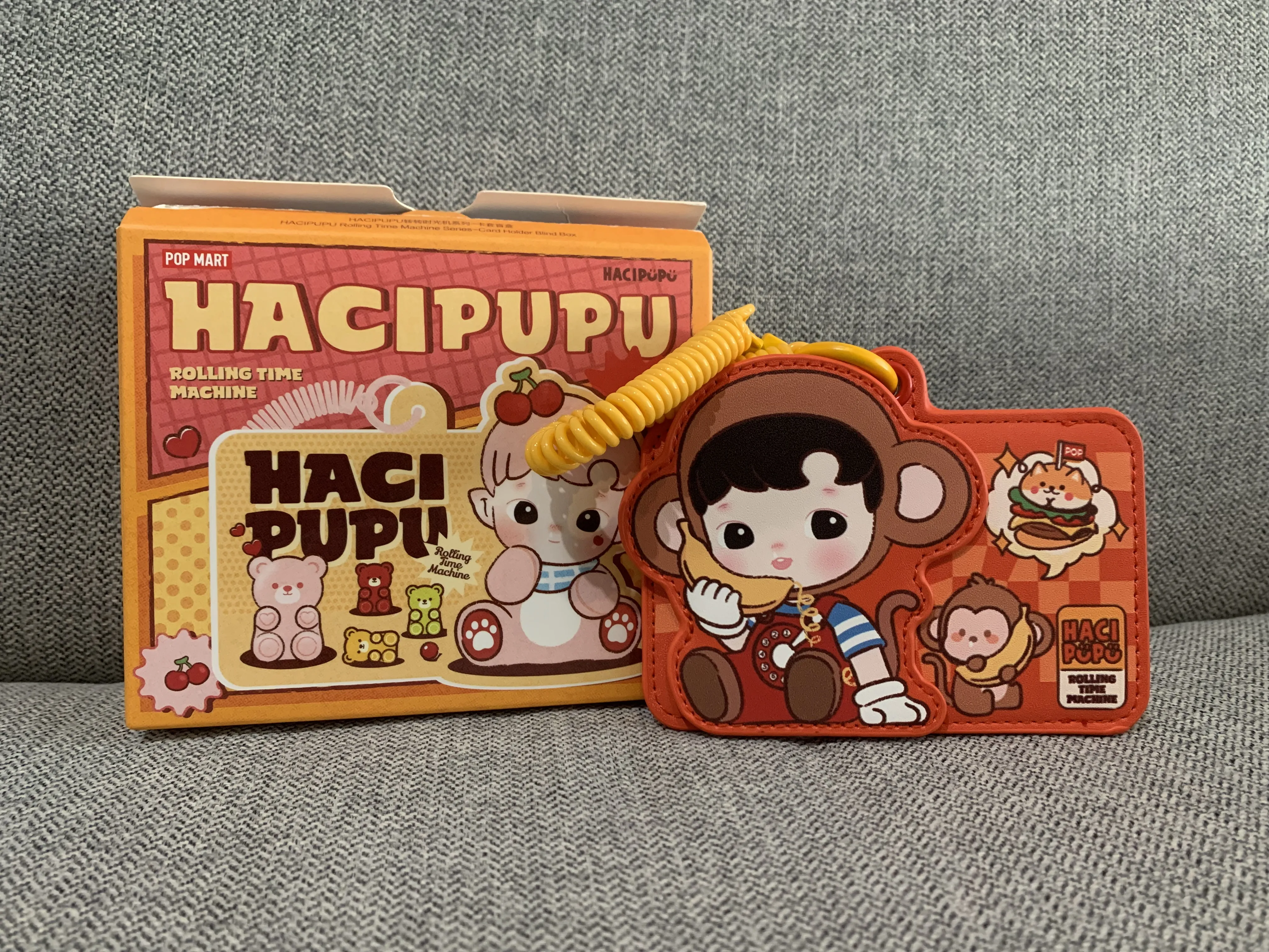 POP NOW:HACIPUPU-Rolling Time Machine Series-Card Holder