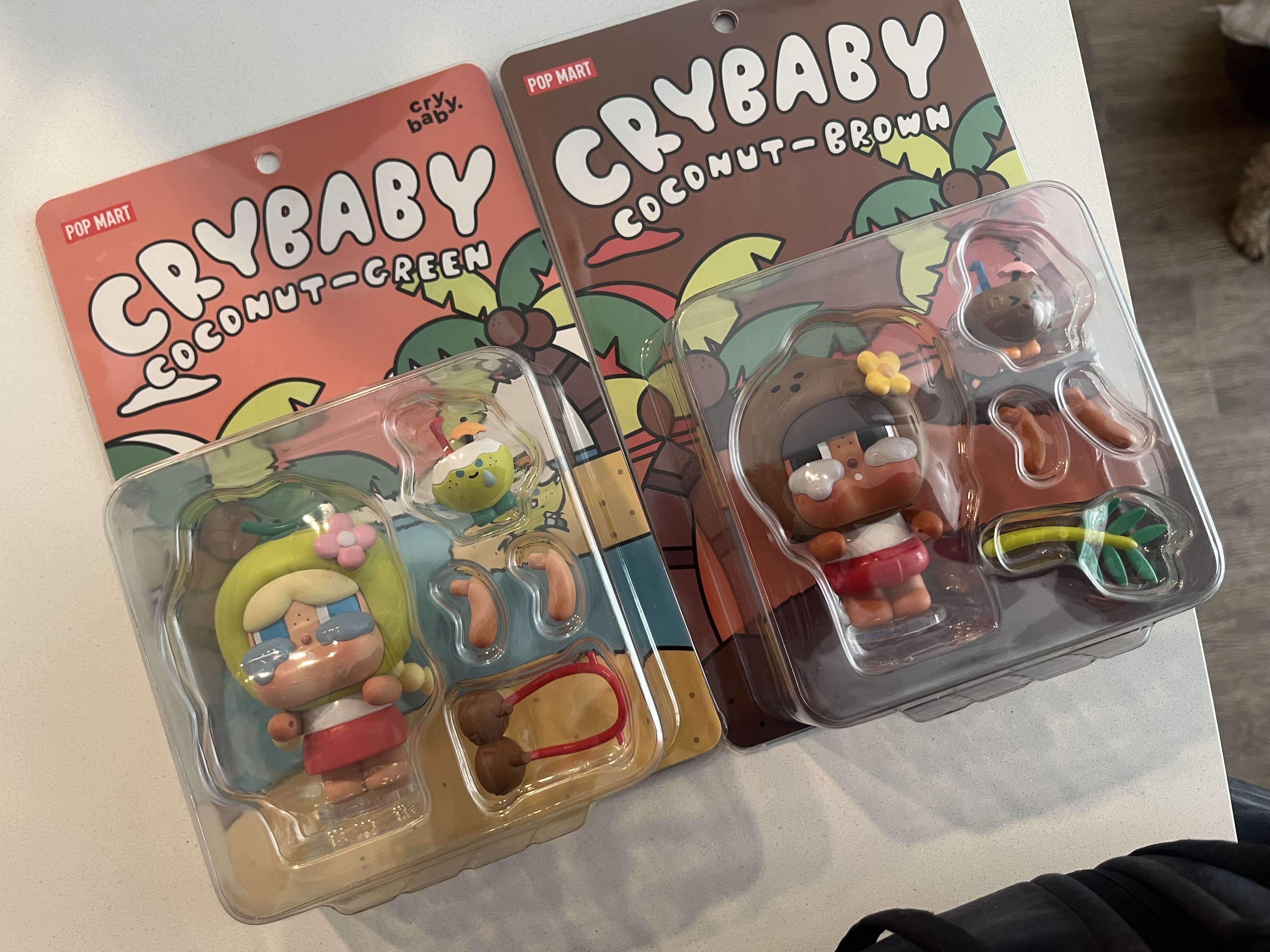 POP MART Crybaby Coconut Figure 2点 ブリスター