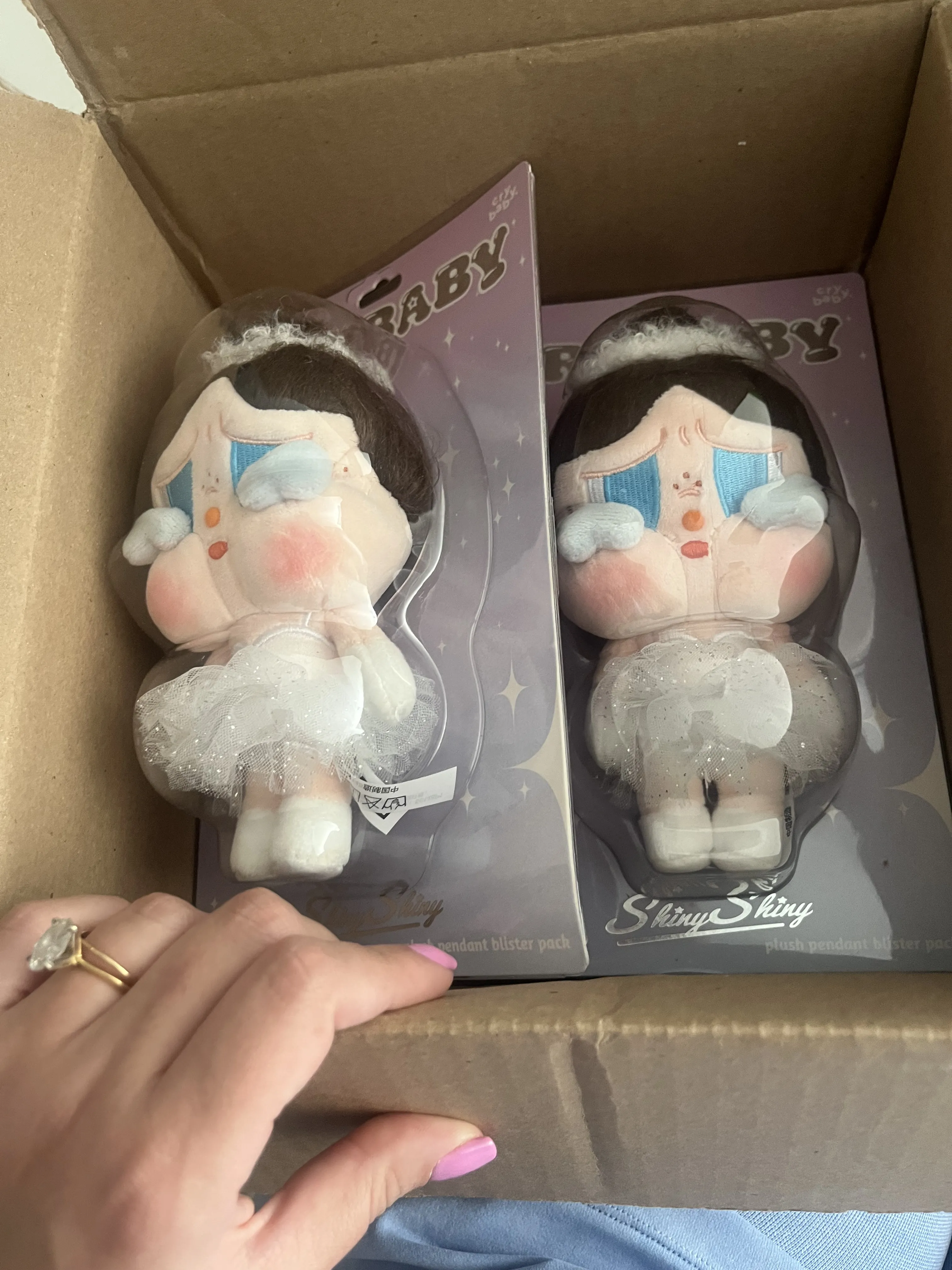 CRYBABY SHINY SHINY SERIES-Plush Pedant Blister Pack - POP