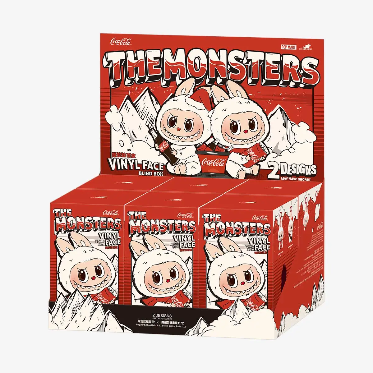 Coca-Cola The Monsters Vinyl Face ぬいぐるみ THE MONSTERS COCA-COLA SERIES-Vinyl Face Blind Box - POP