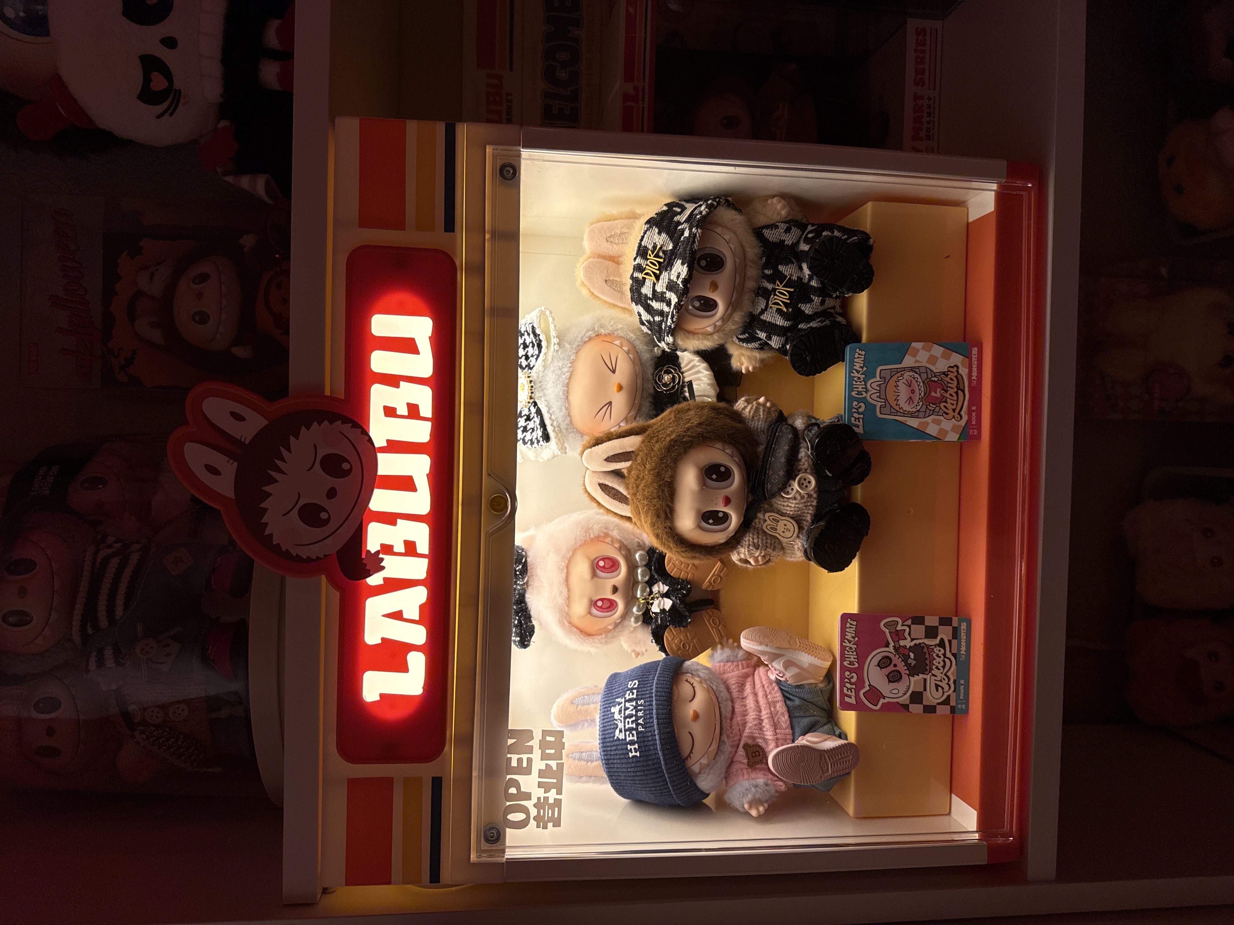wacky mart ディスプレイコンテナ THE MONSTERS Wacky Mart Series-Display Container - POP MART