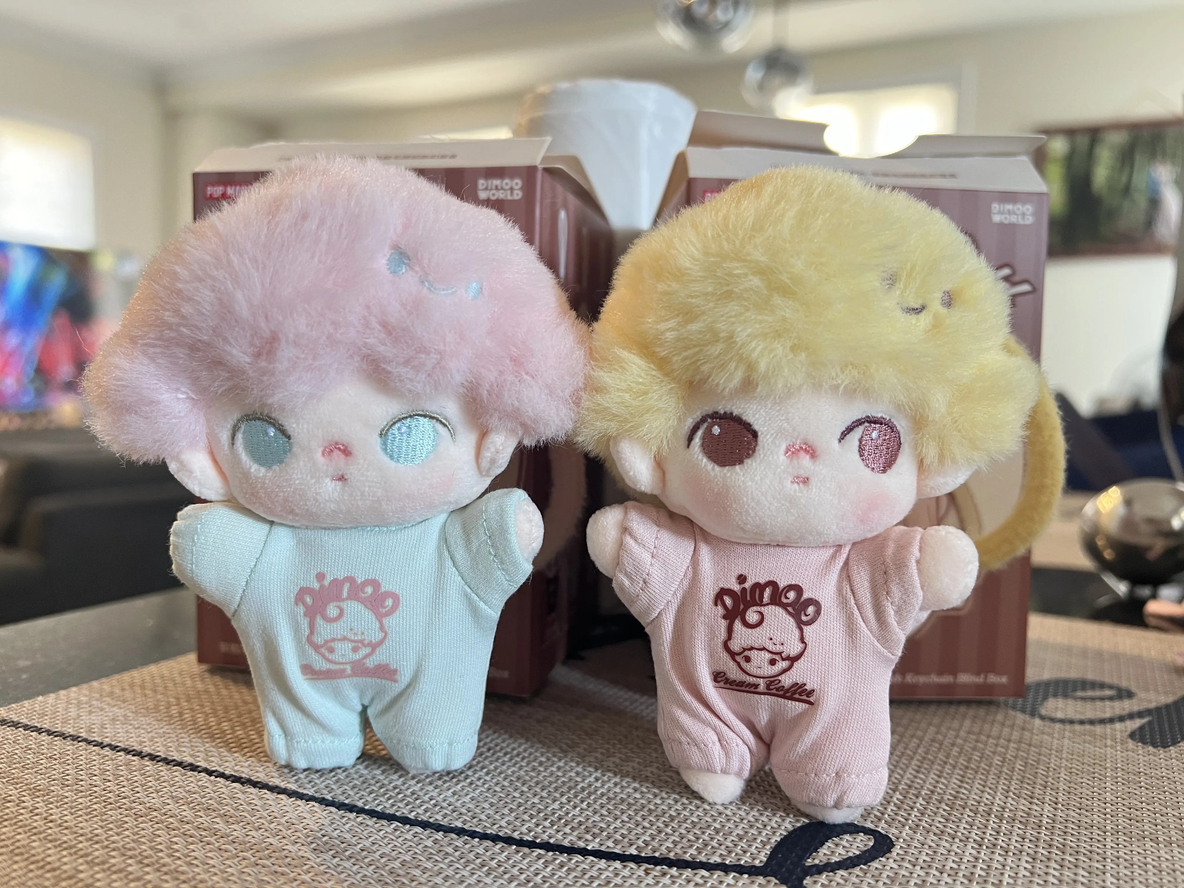 DIMOO Crush on Coffee ポップマート　POPMART POP NOW:DIMOO Crush on Coffee Series-Soft-faced Plush