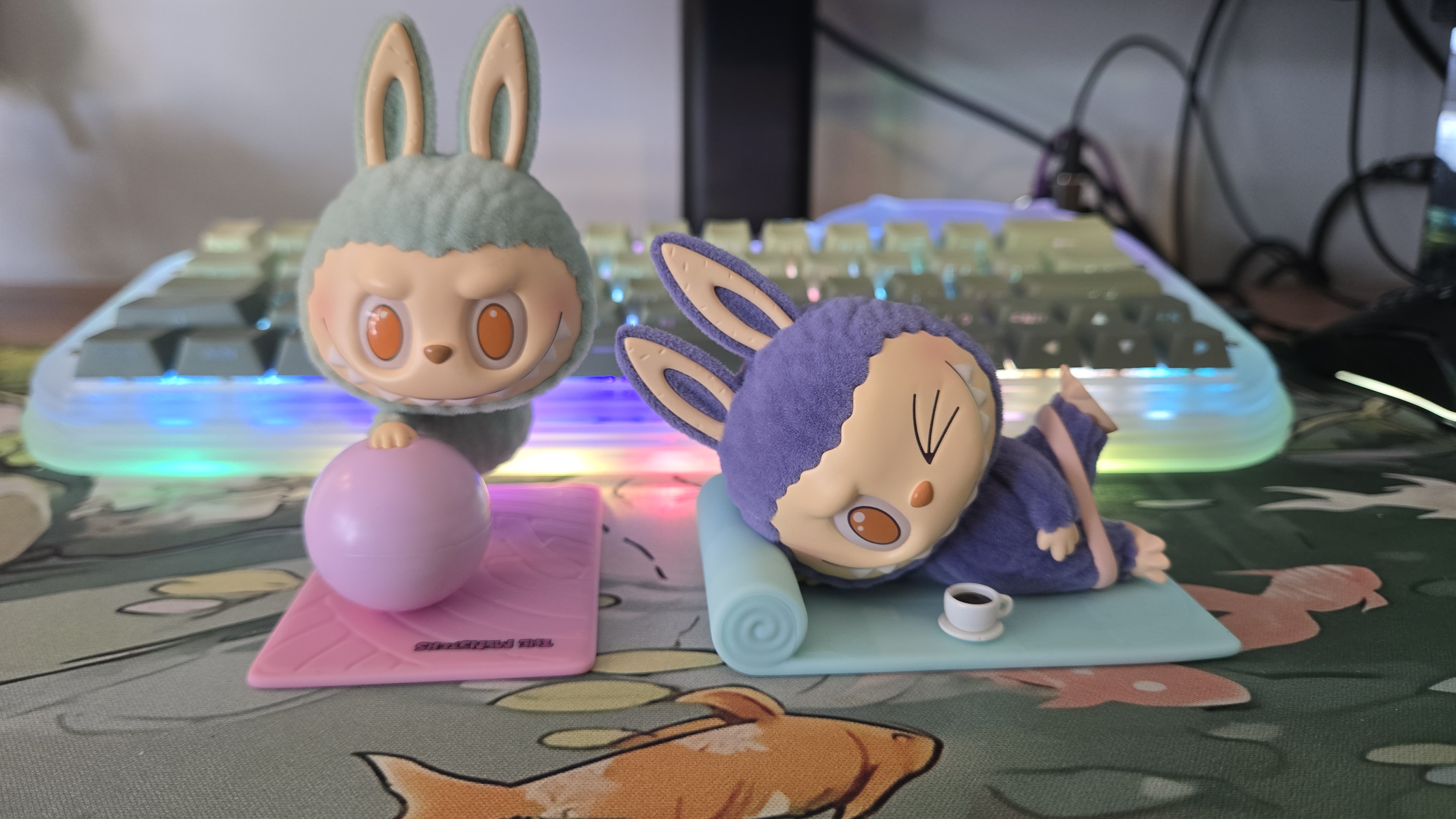 ⭐️POPMART LABUBU⭐️Yoga　MONSTERS⭐️シークレット POP NOW:THE MONSTERS Lazy Yoga Series Figures - POP MART