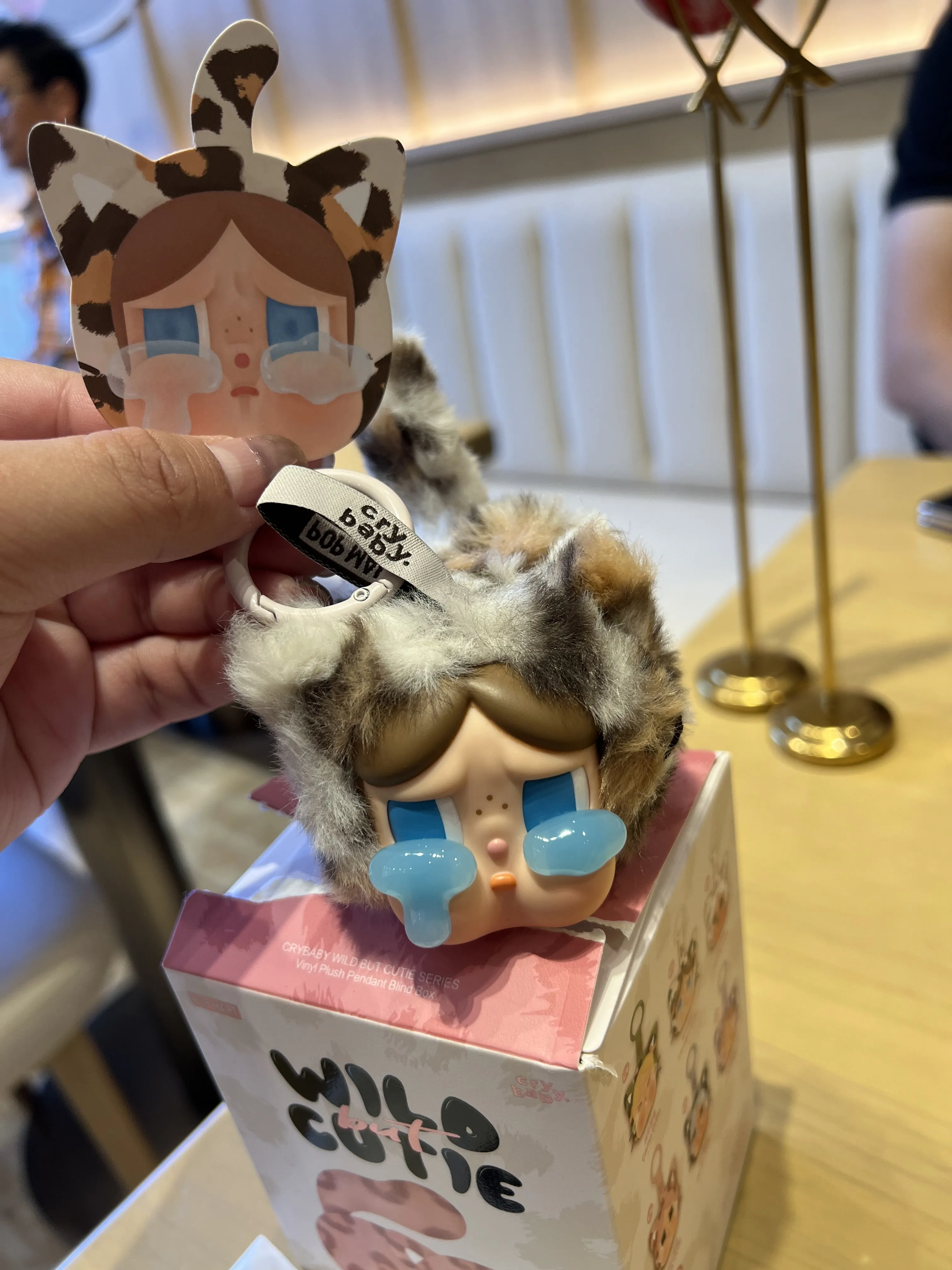 CRYBABY Wild but Cutie Series - Vinyl Plush Pendant Blind Box