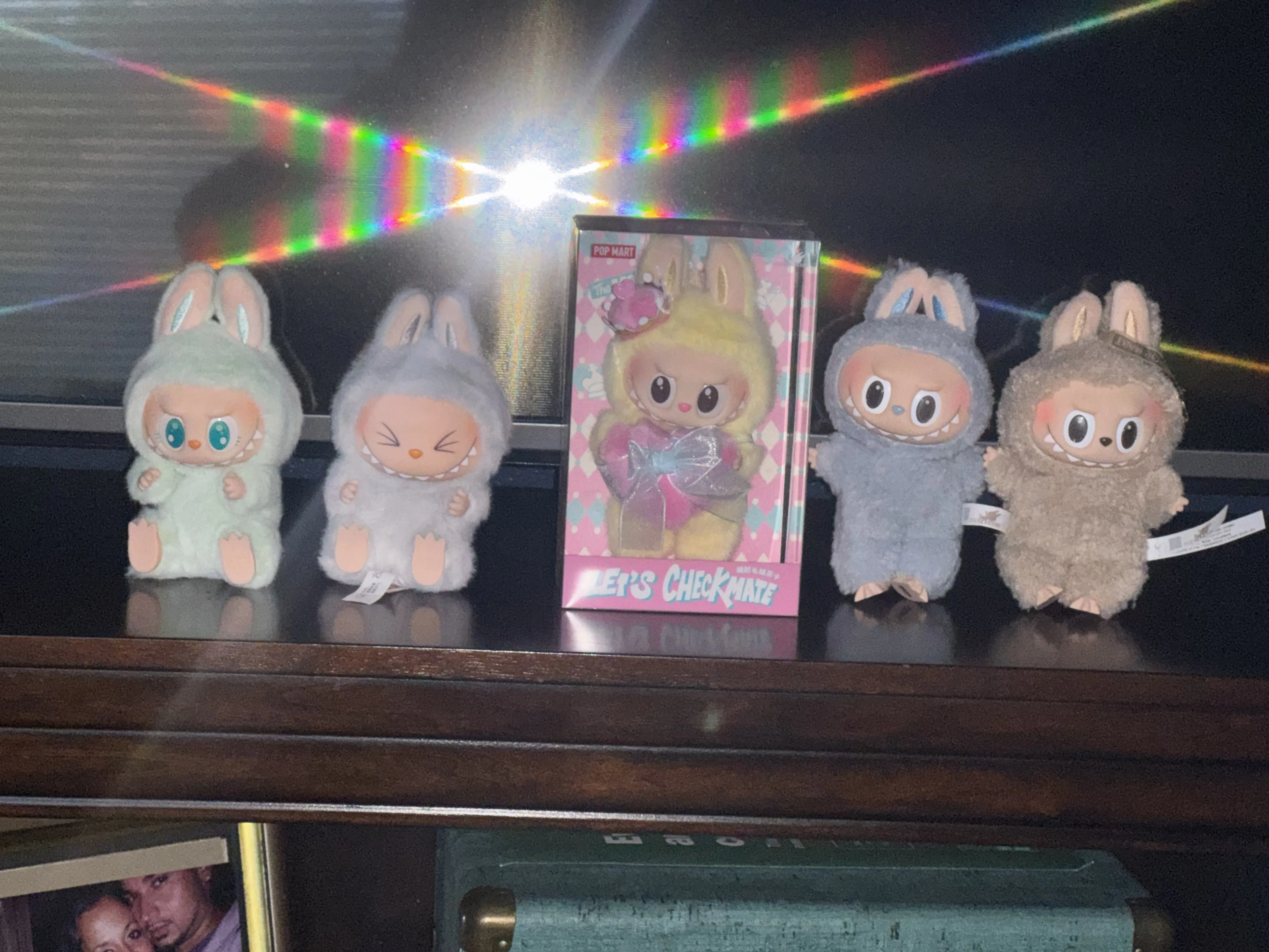 THE MONSTERS Let's Checkmate ラブブ THE MONSTERS Let's Checkmate Series-Vinyl Plush Hanging Card