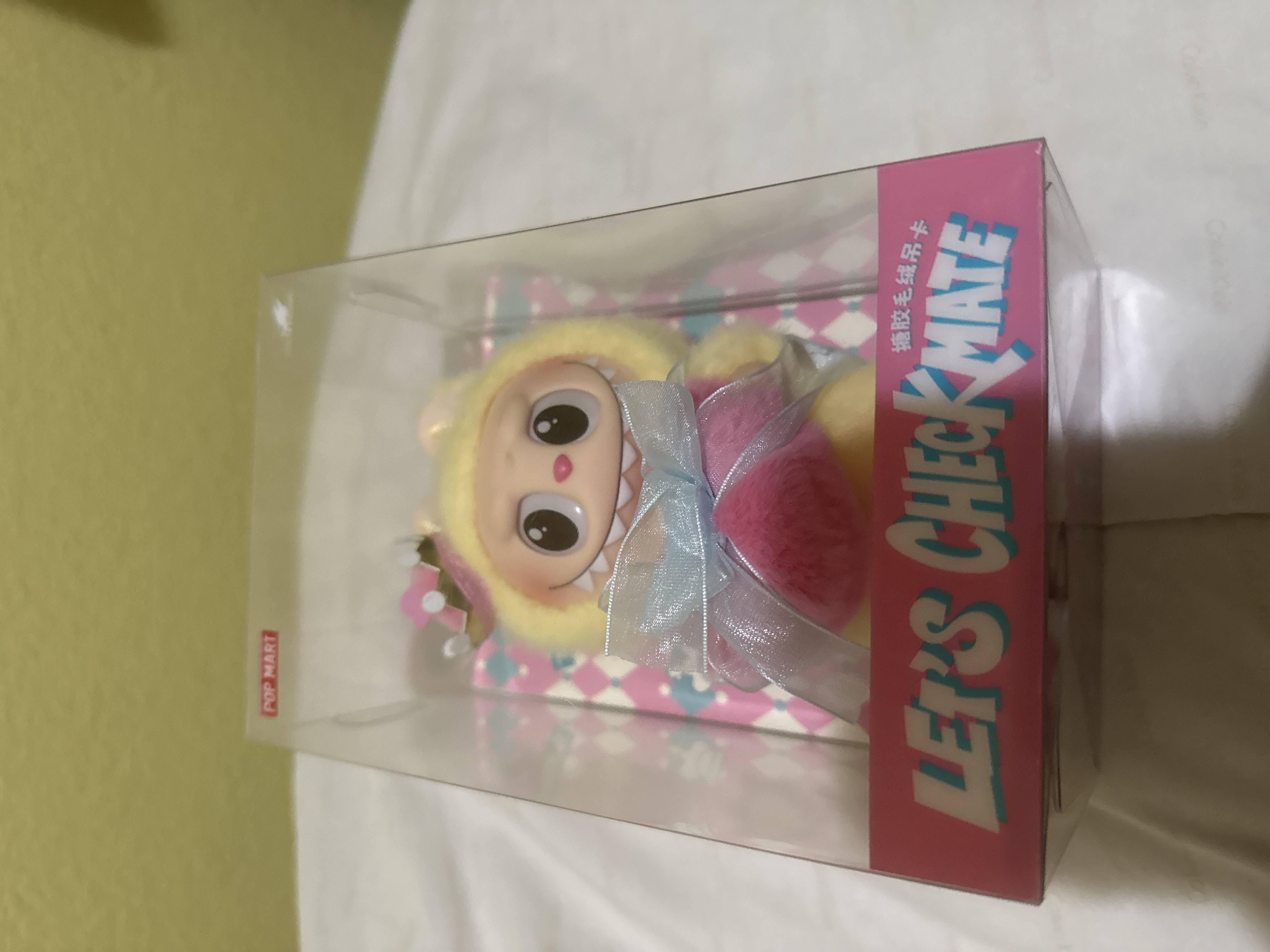 POPMART THE MONSTERS Let's Checkmate 2点 THE MONSTERS Let's Checkmate Series-Vinyl Plush Hanging Card