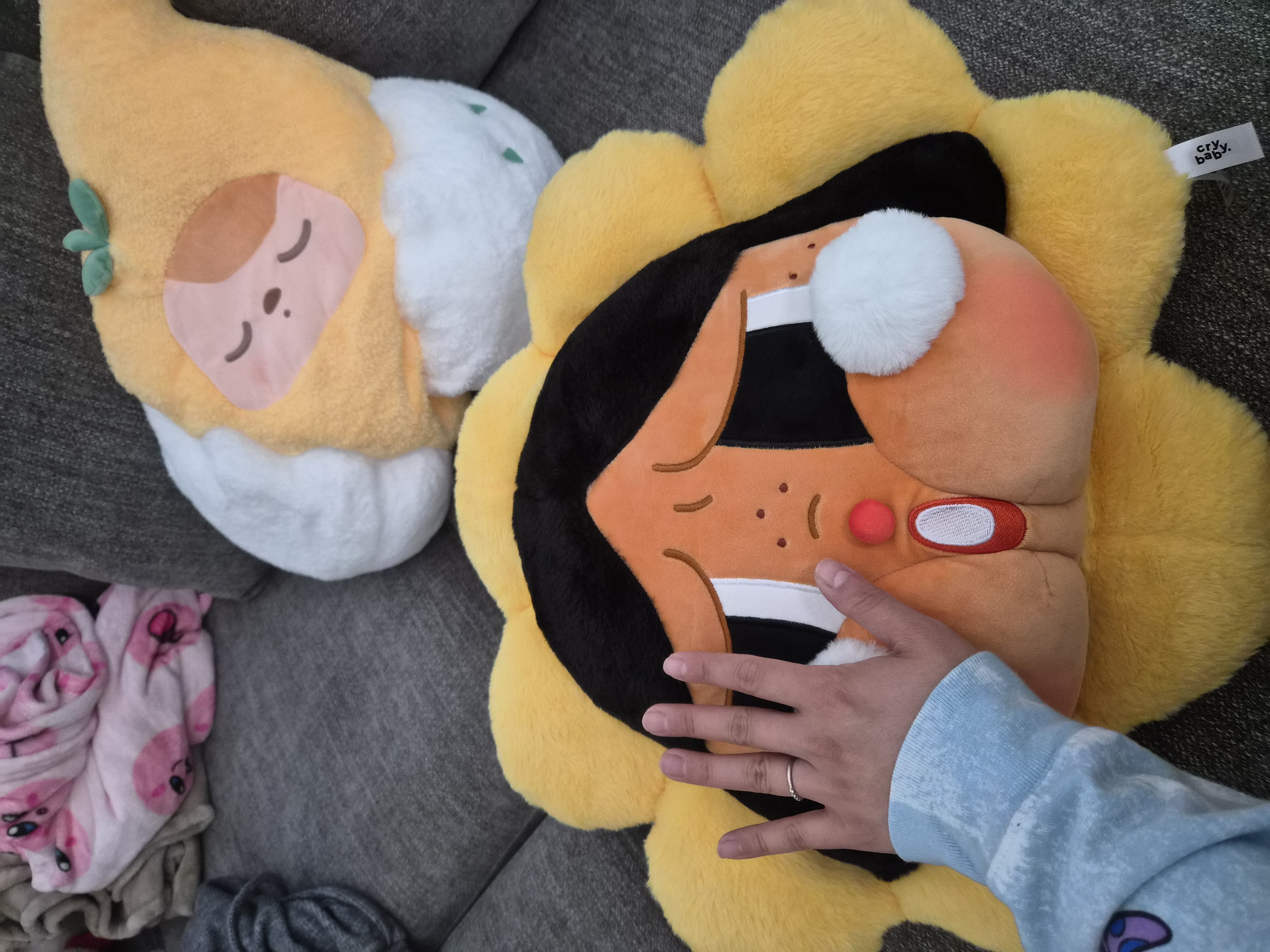 CRYBABY Sad Club Series-Pillow (Yellow) | Accessories - POP