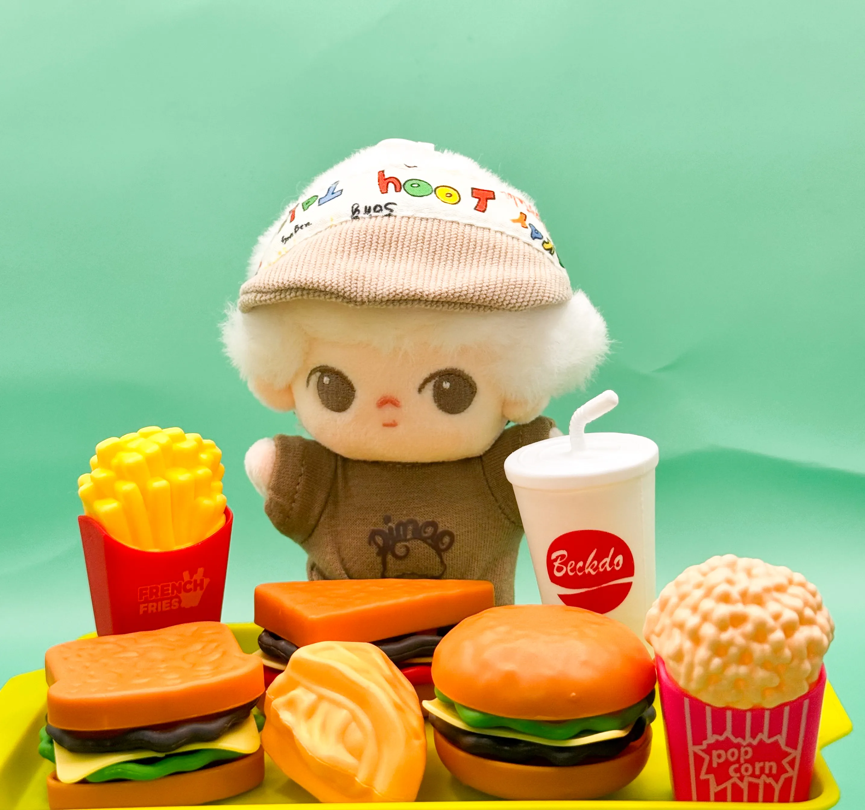 POP NOW:DIMOO Crush on Coffee Series-Soft-faced Plush
