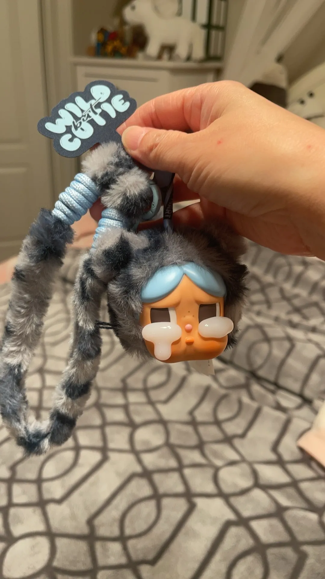 POP NOW:CRYBABY Wild but Cutie Series-Phone Charm Blind Box