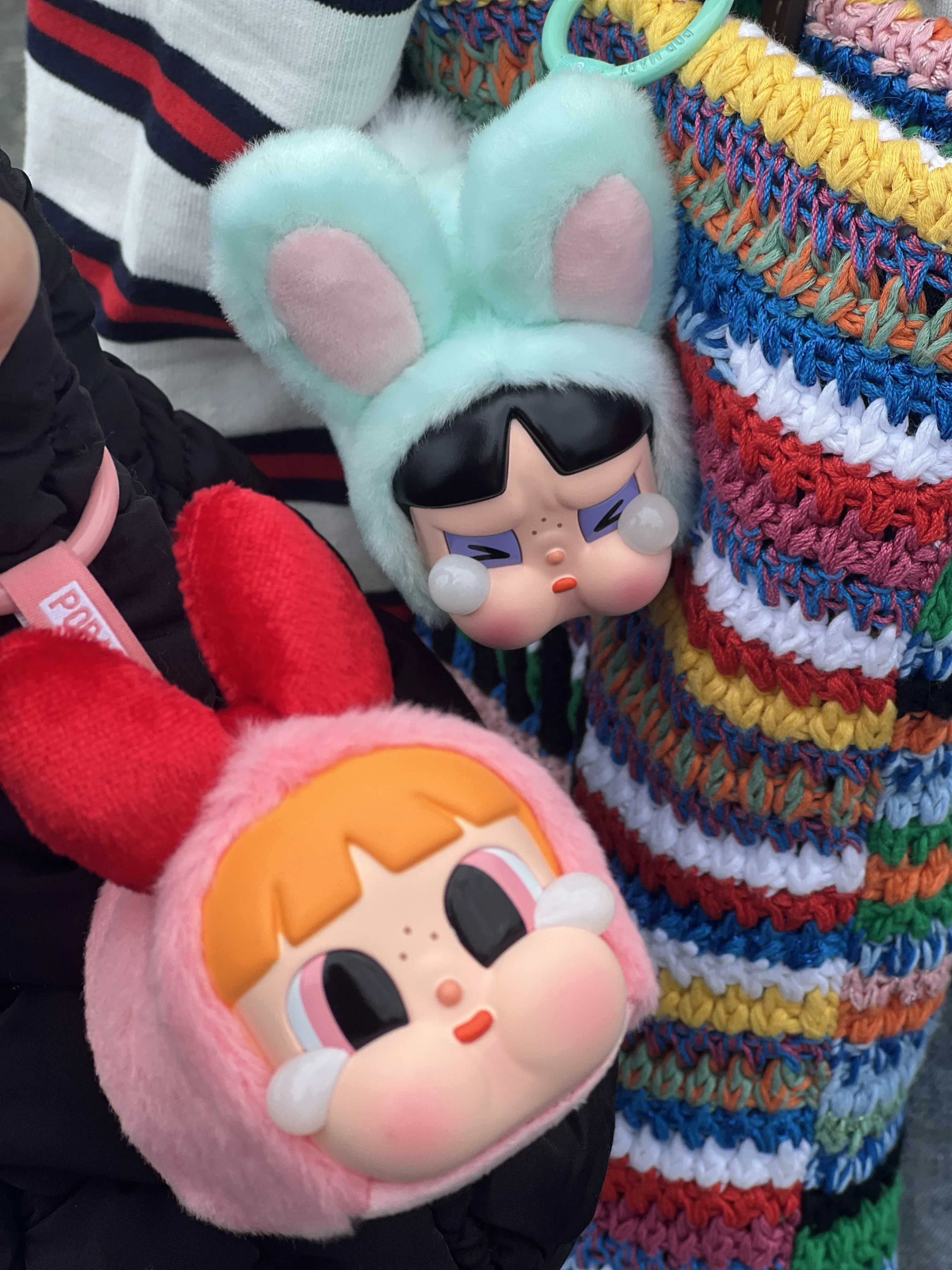 POP NOW:CRYBABY × Powerpuff Girls Series-Vinyl Face Plush