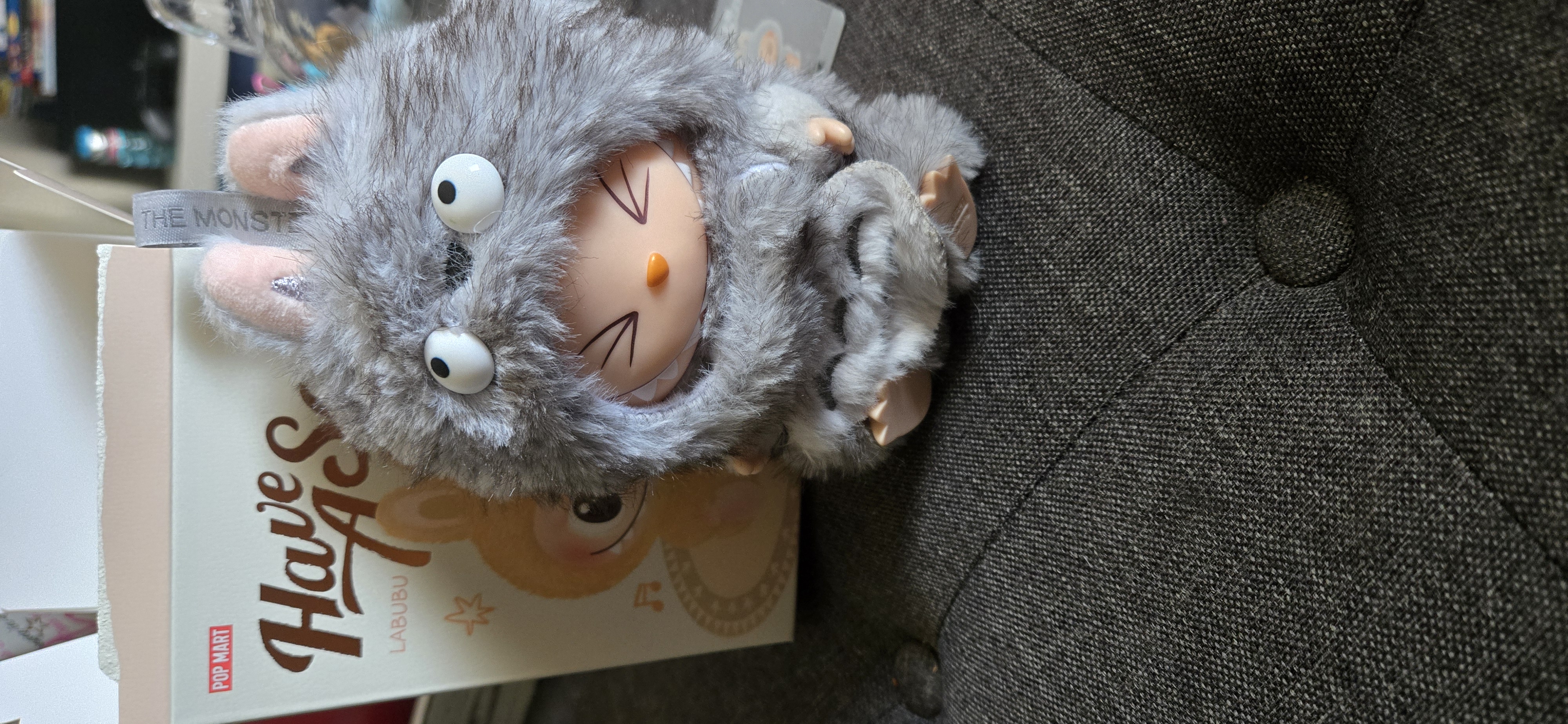 Labubu Have a seat 5種類 POP NOW:THE MONSTERS - Have a Seat Vinyl Plush Blind Box