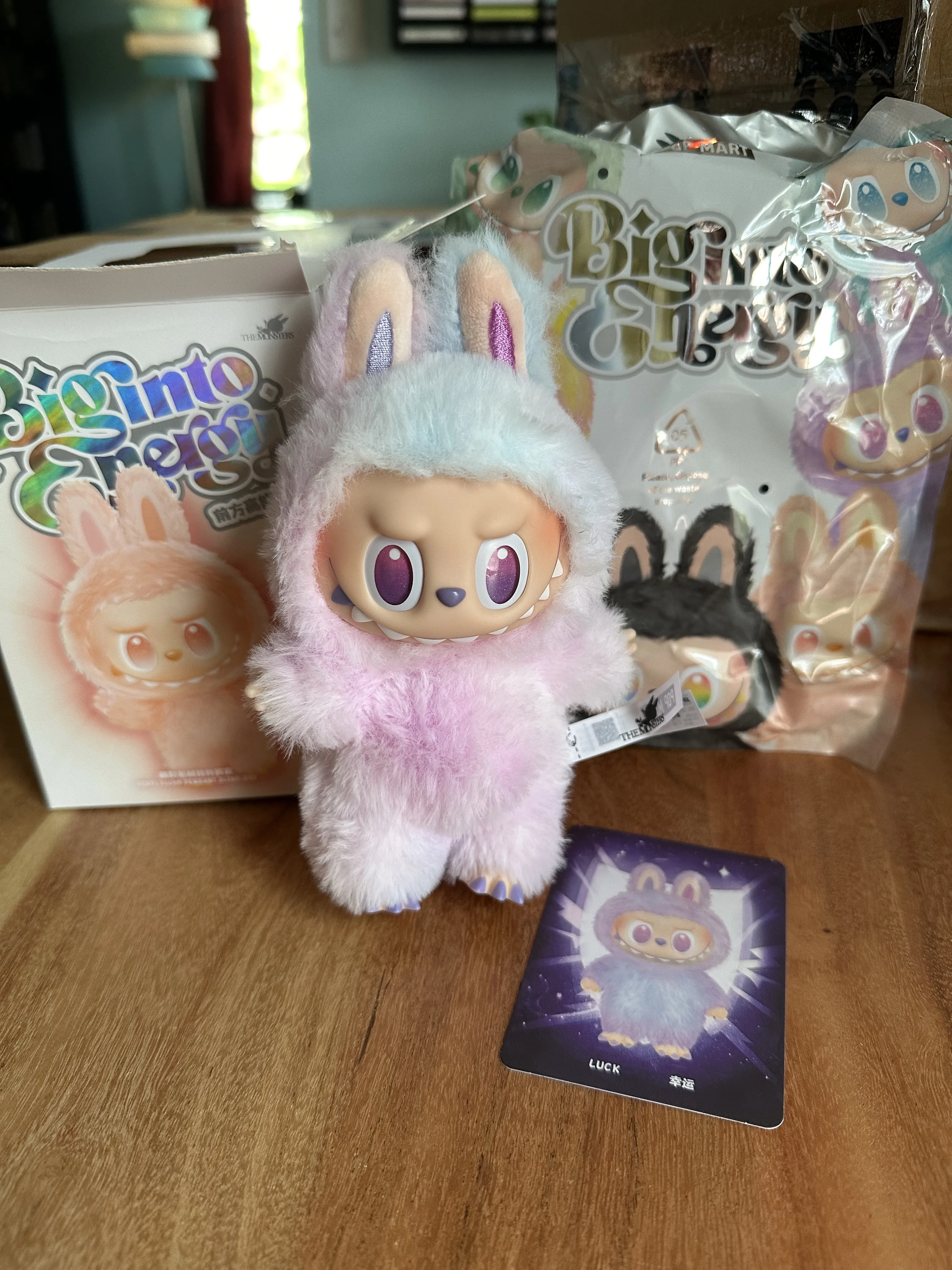 POP MART Biginto EnergyID 本我 シ-クレ-ト POP MART - LABUBU: The Monsters: Big Into Energy: Case of 6