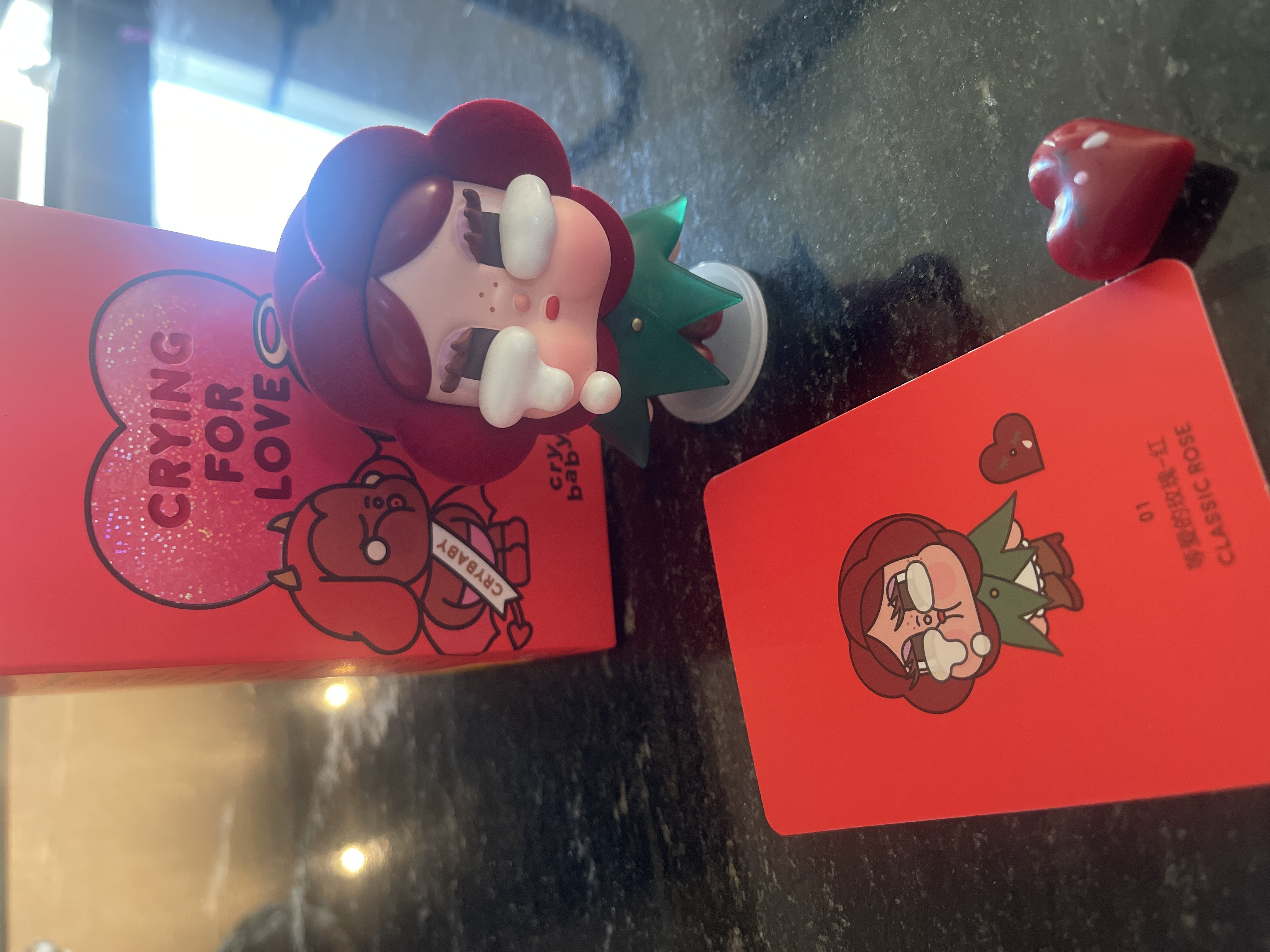 その他 CRYBABY Crying For Love Cherry POPMART POP NOW:CRYBABY Crying For Love Series Figures - POP MART