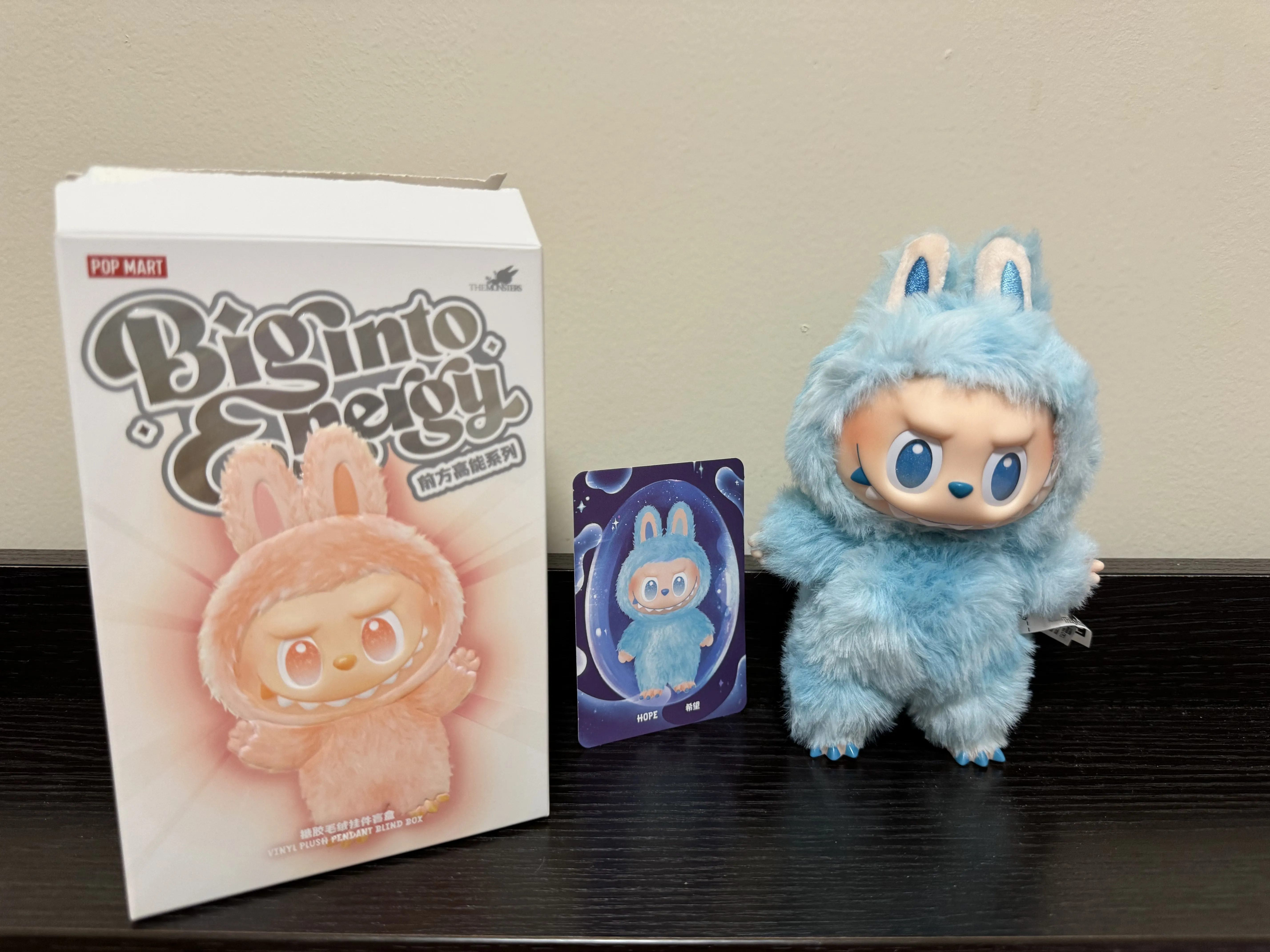 ぬいぐるみ・マスコット POP MART labubu Big into Energy LUCK Luck - THE MONSTERS Big into Energy Series-Vinyl Plush