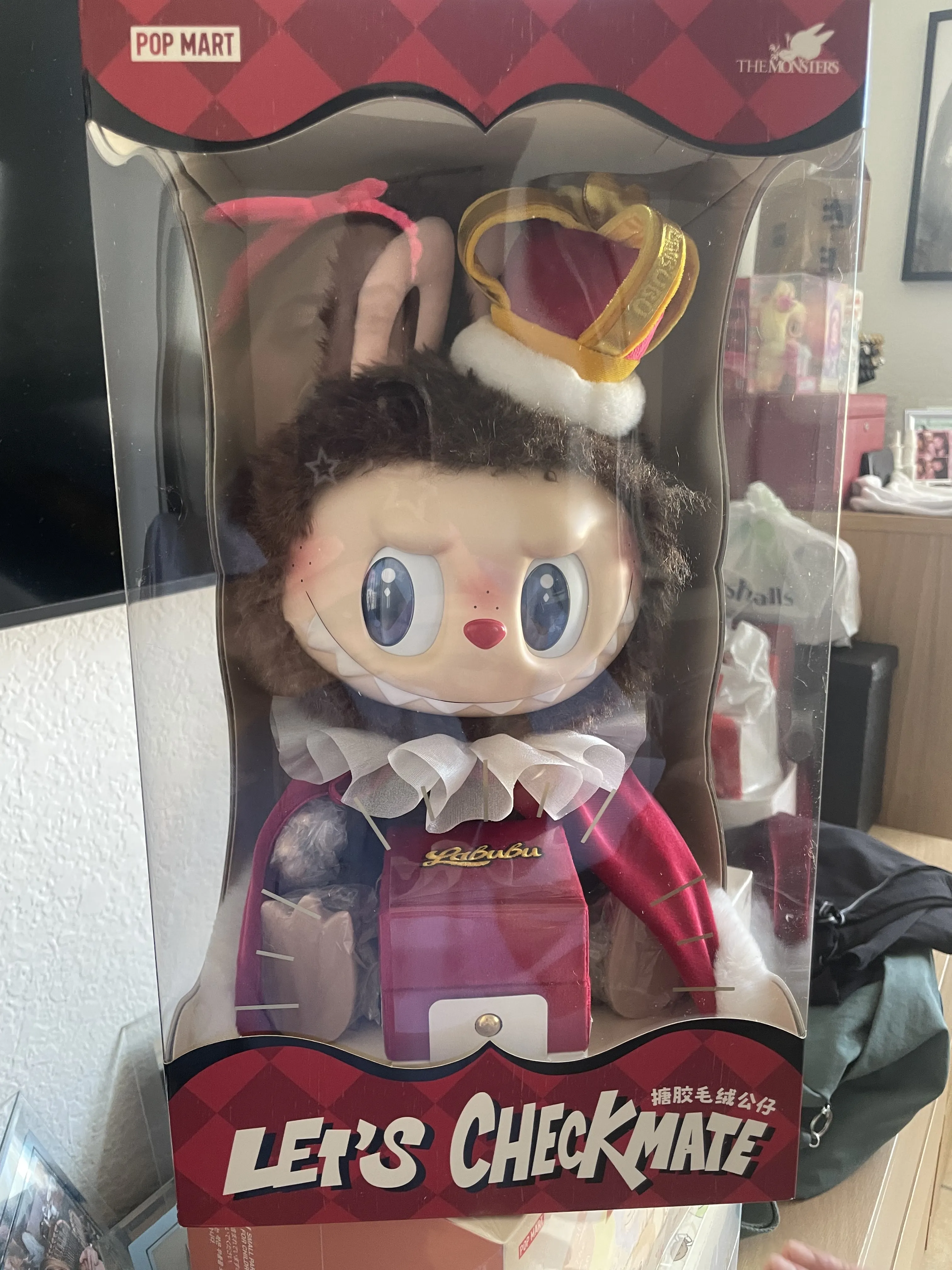 THE MONSTERS Let's Checkmate Series-Vinyl Plush Doll - POP