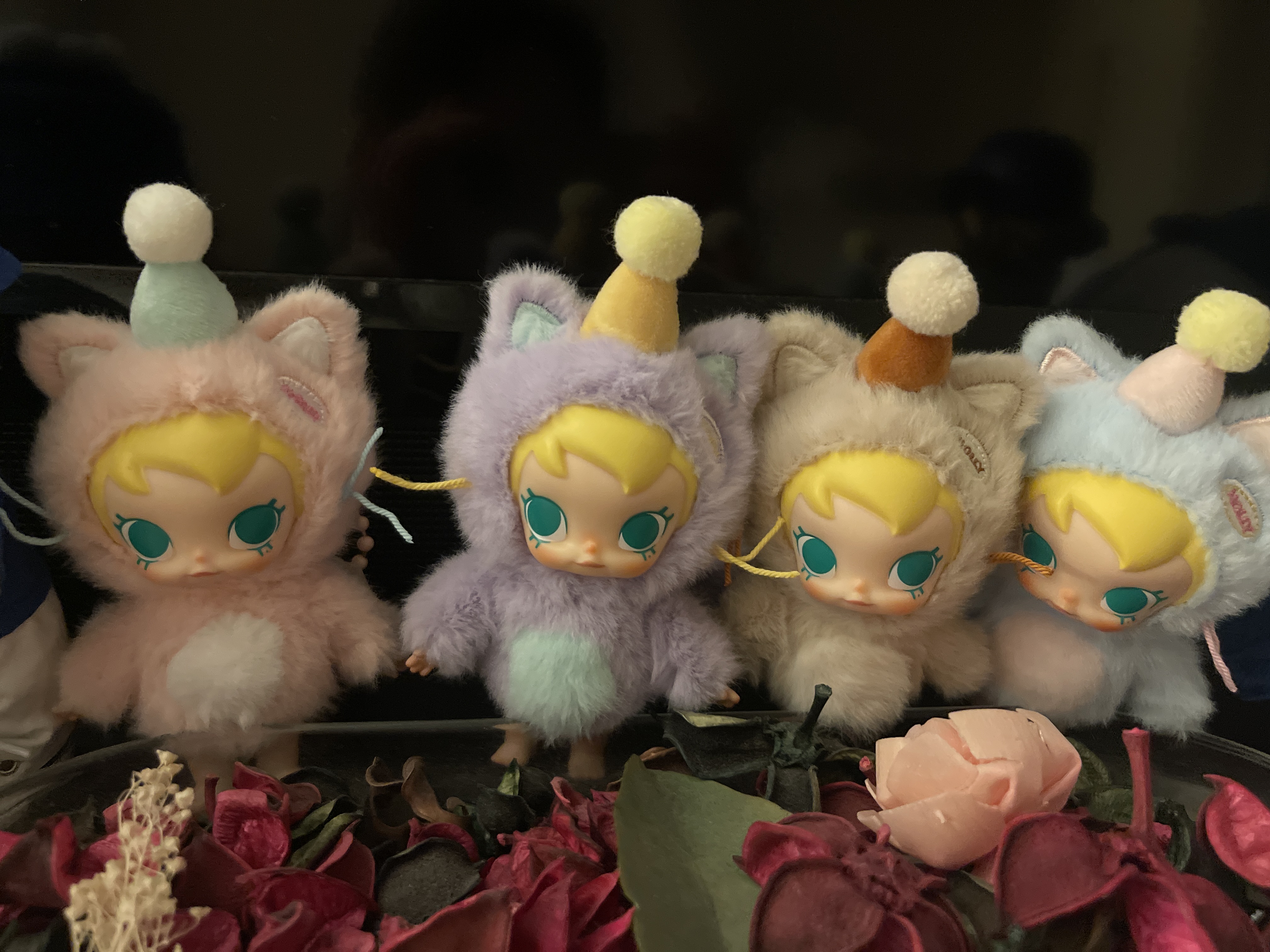 POP NOW:Baby Molly Pocket Friends Series-Vinyl Plush Pendant