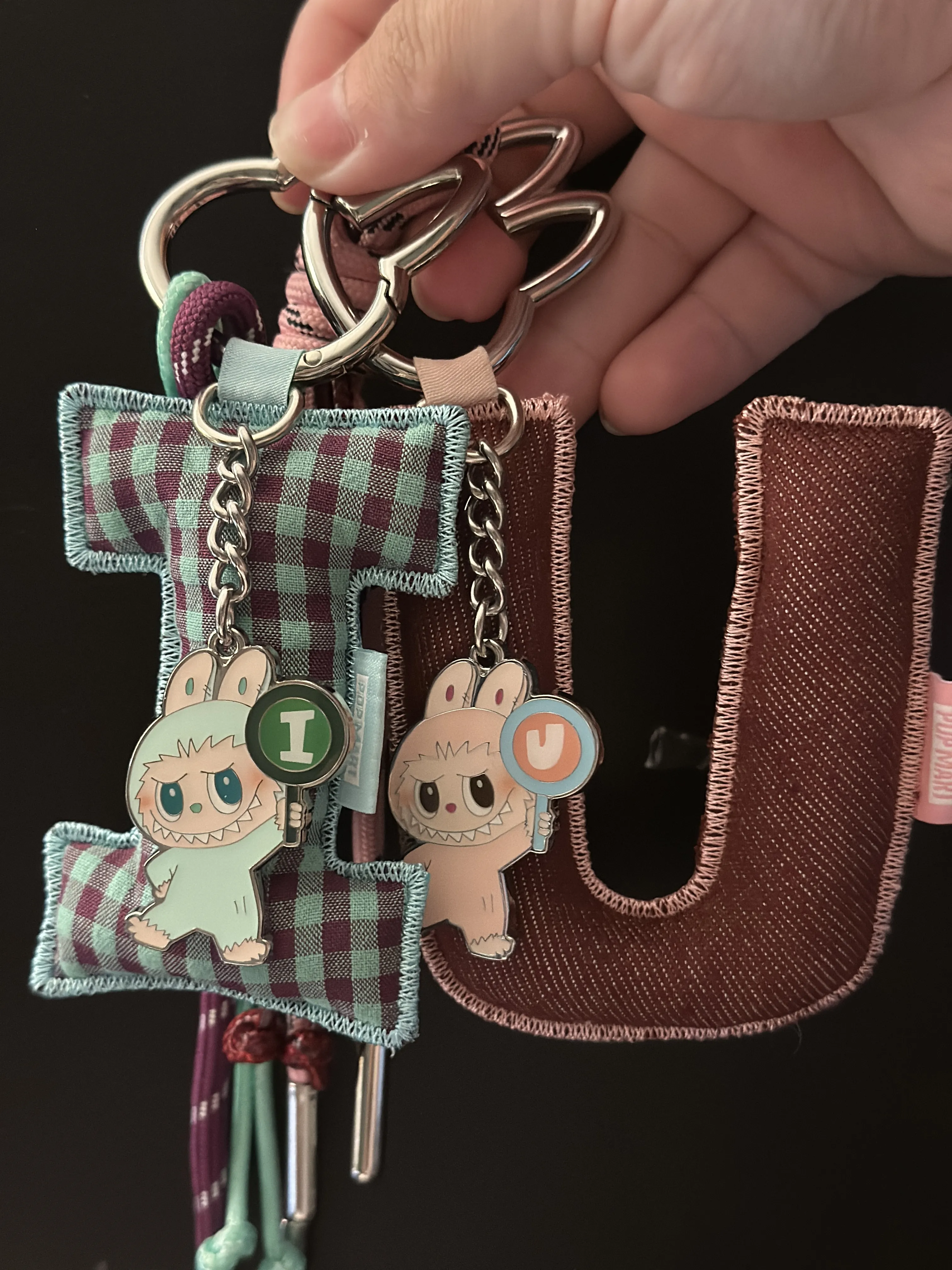 P♡B♡P♡K♡M POP NOW:THE MONSTERS Pin for Love Series- Letter Pendant