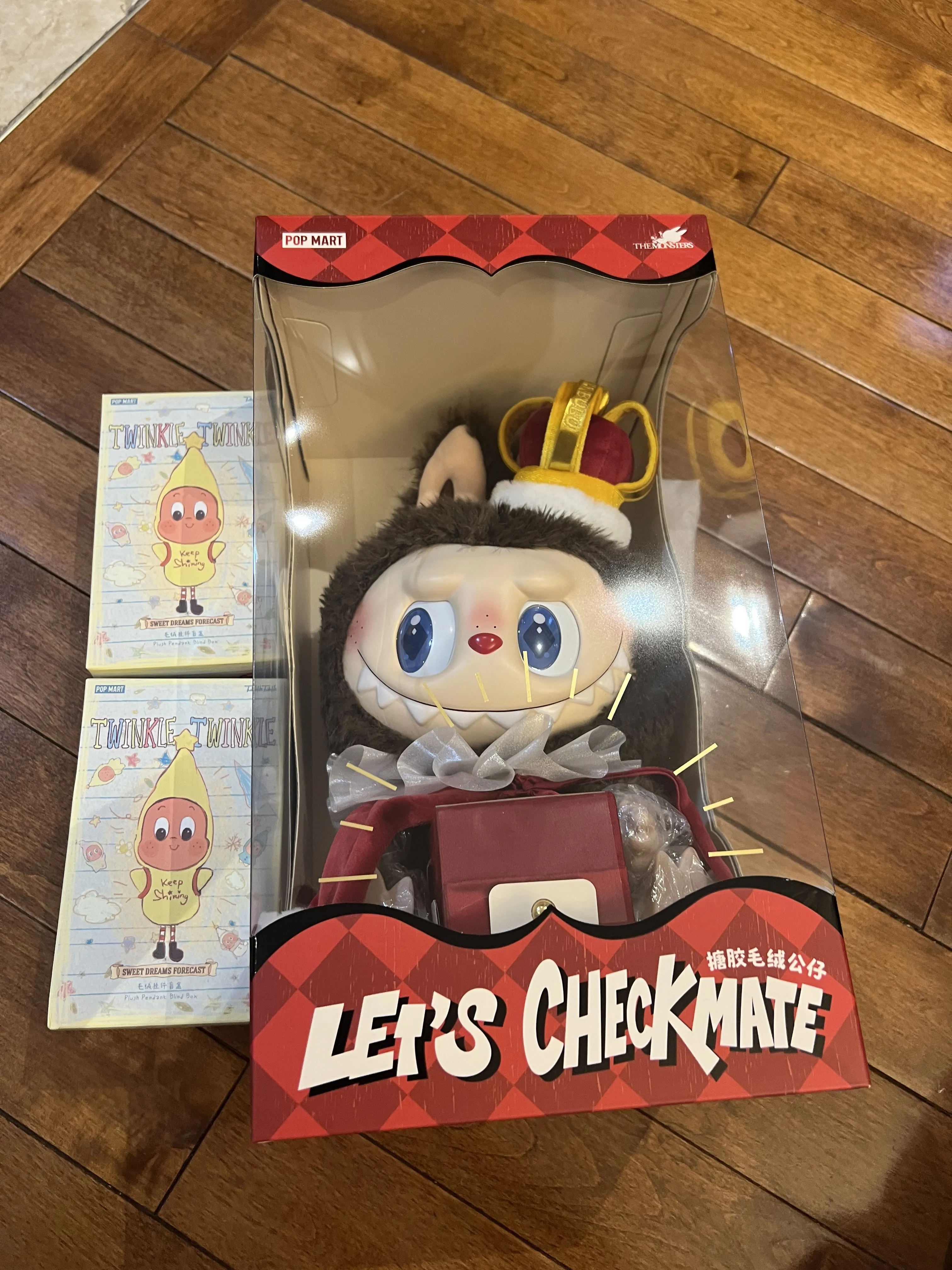 THE MONSTERS Let's Checkmate Series-Vinyl Plush Doll - POP