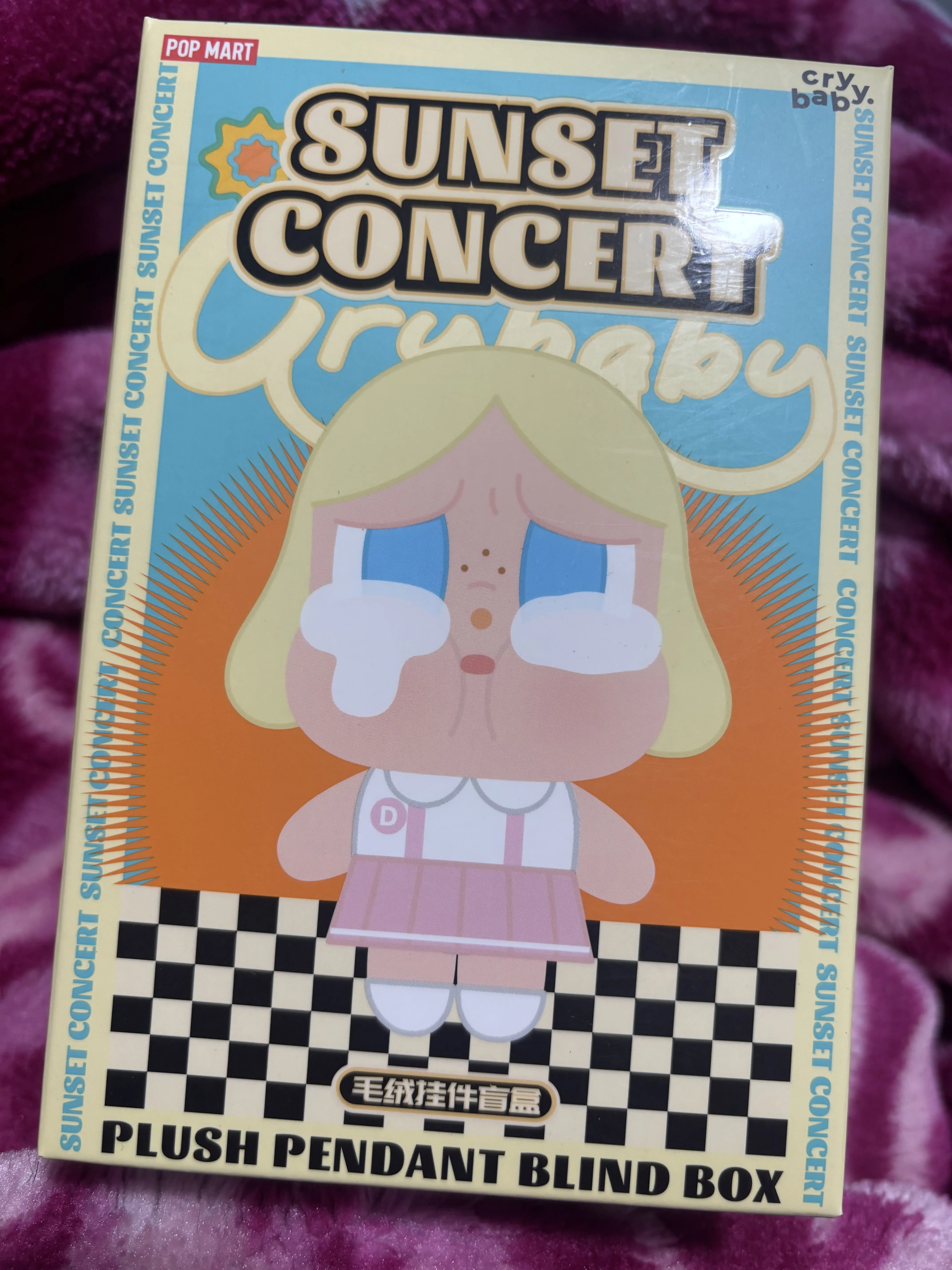 POP NOW:CRYBABY Sunset Concert Series-Plush Pendant Blind