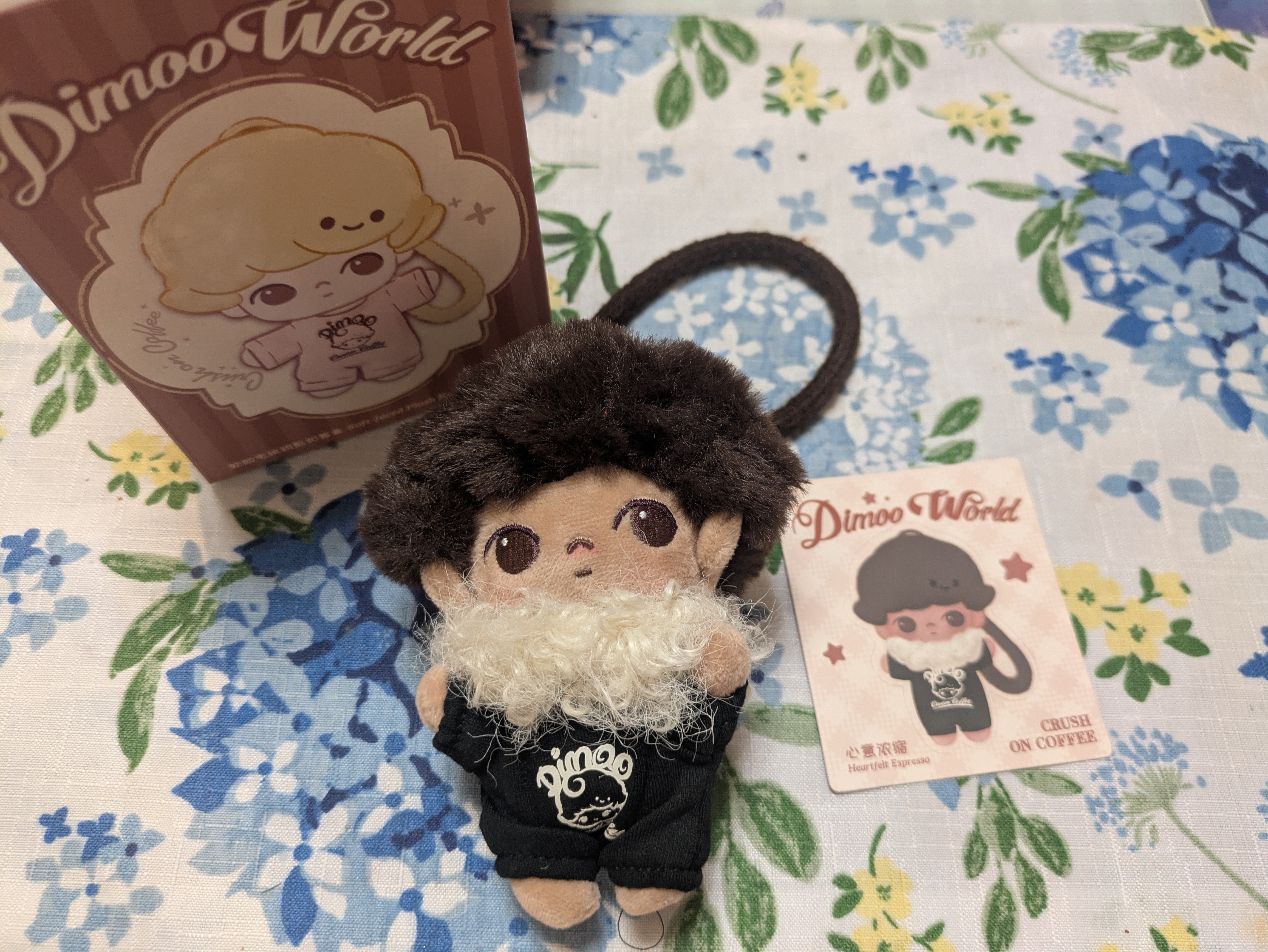 Dimoo ポップマート ぬいぐるみキーホルダー CRUSH ON COFFEE ぬいぐるみ・マスコット DIMOO Crush on Coffee Series-Vinyl