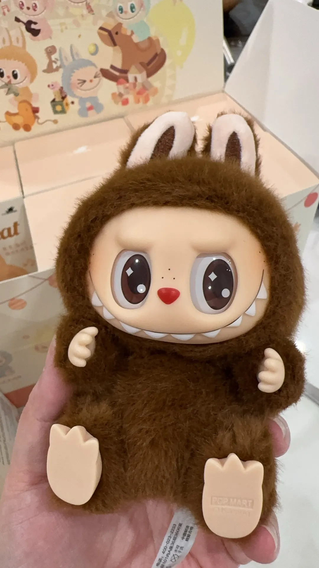 ぬいぐるみ POPMART THE MONSTERS Have a Seat LABUBU LABUBU V2, The Monsters Have a Seat Series (Original) – The