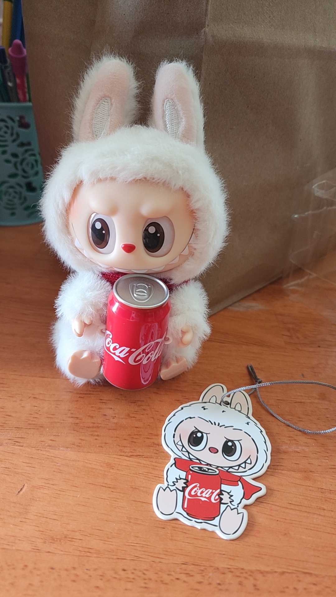 POP NOW:THE MONSTERS COCA-COLA SERIES-Vinyl Face Blind Box