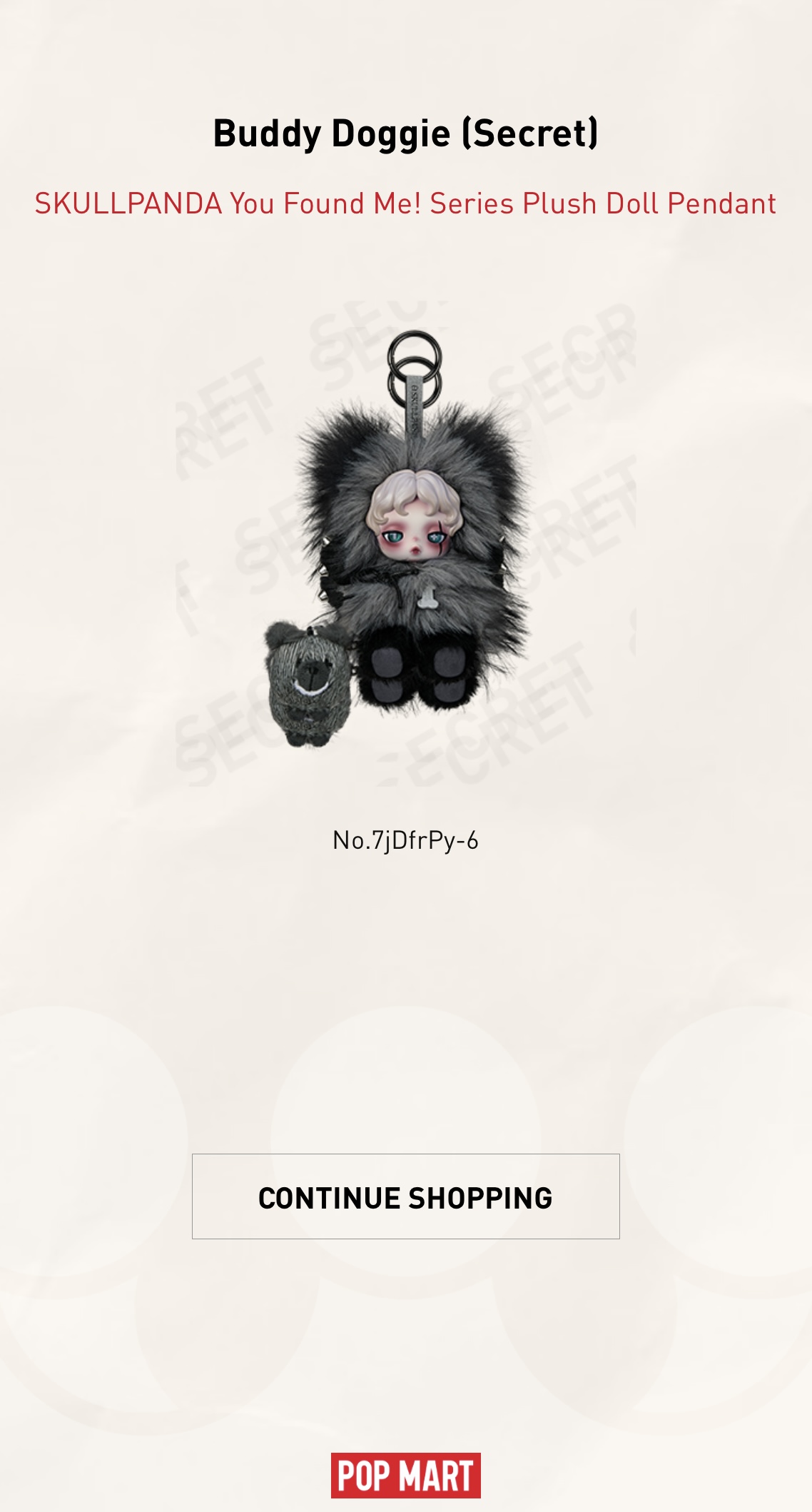 スカルパンダ You Found Me! シリーズ スマホストラップ アソート