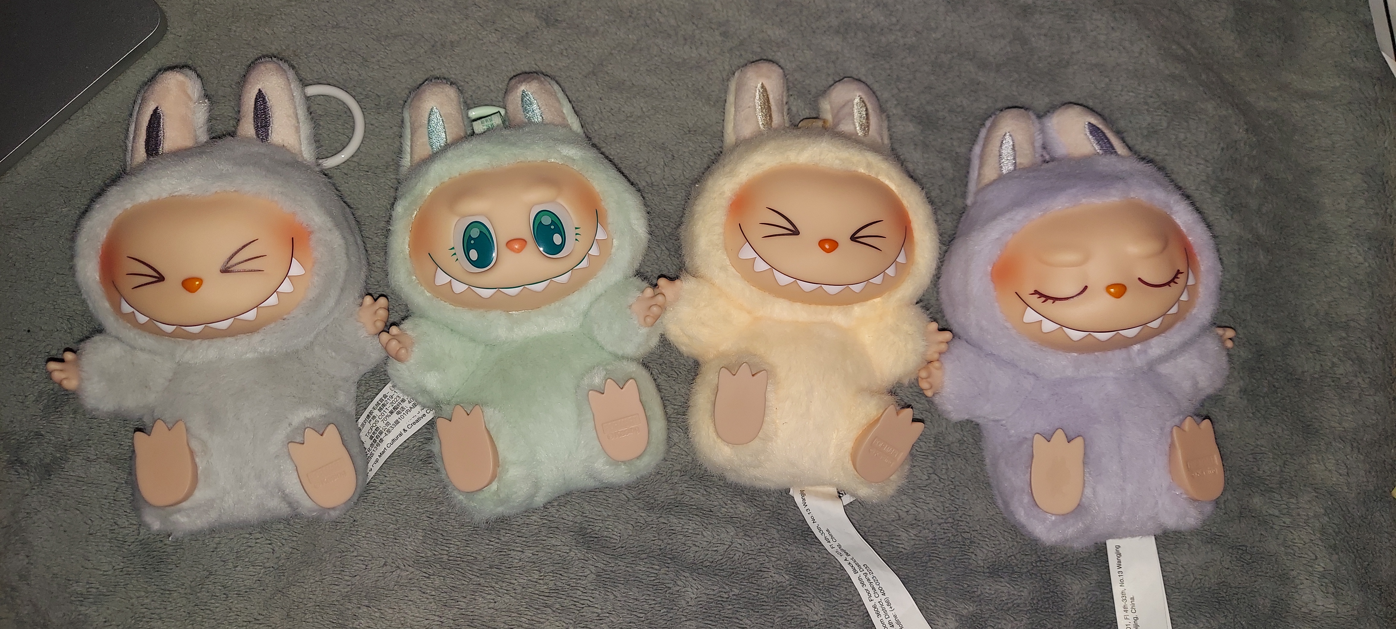 LABUBU THE MONSTERS HaveASeat 1セット POP NOW:THE MONSTERS - Have a Seat Vinyl Plush Blind Box