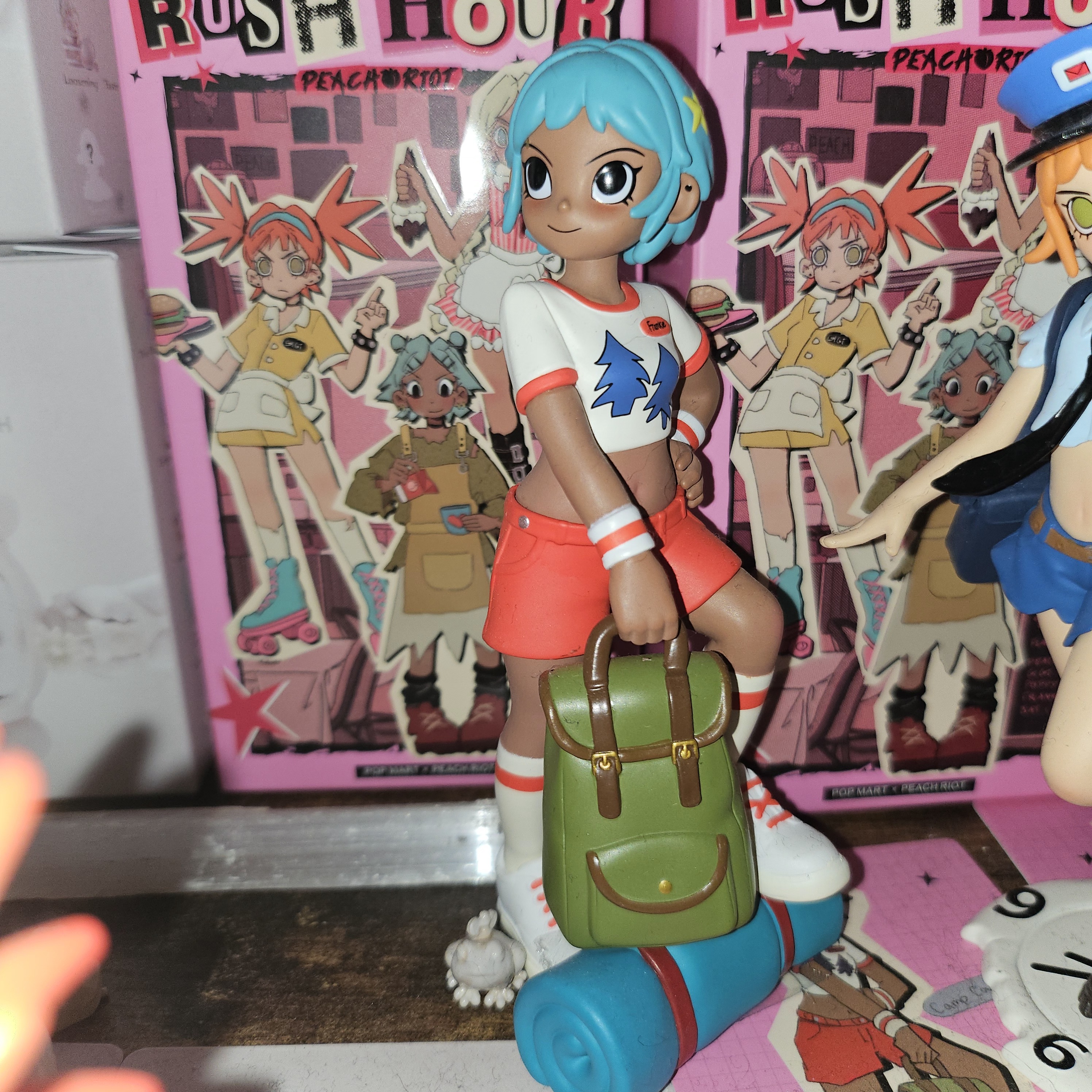 POP NOW:Peach Riot Rush Hour Series Figures - POP MART