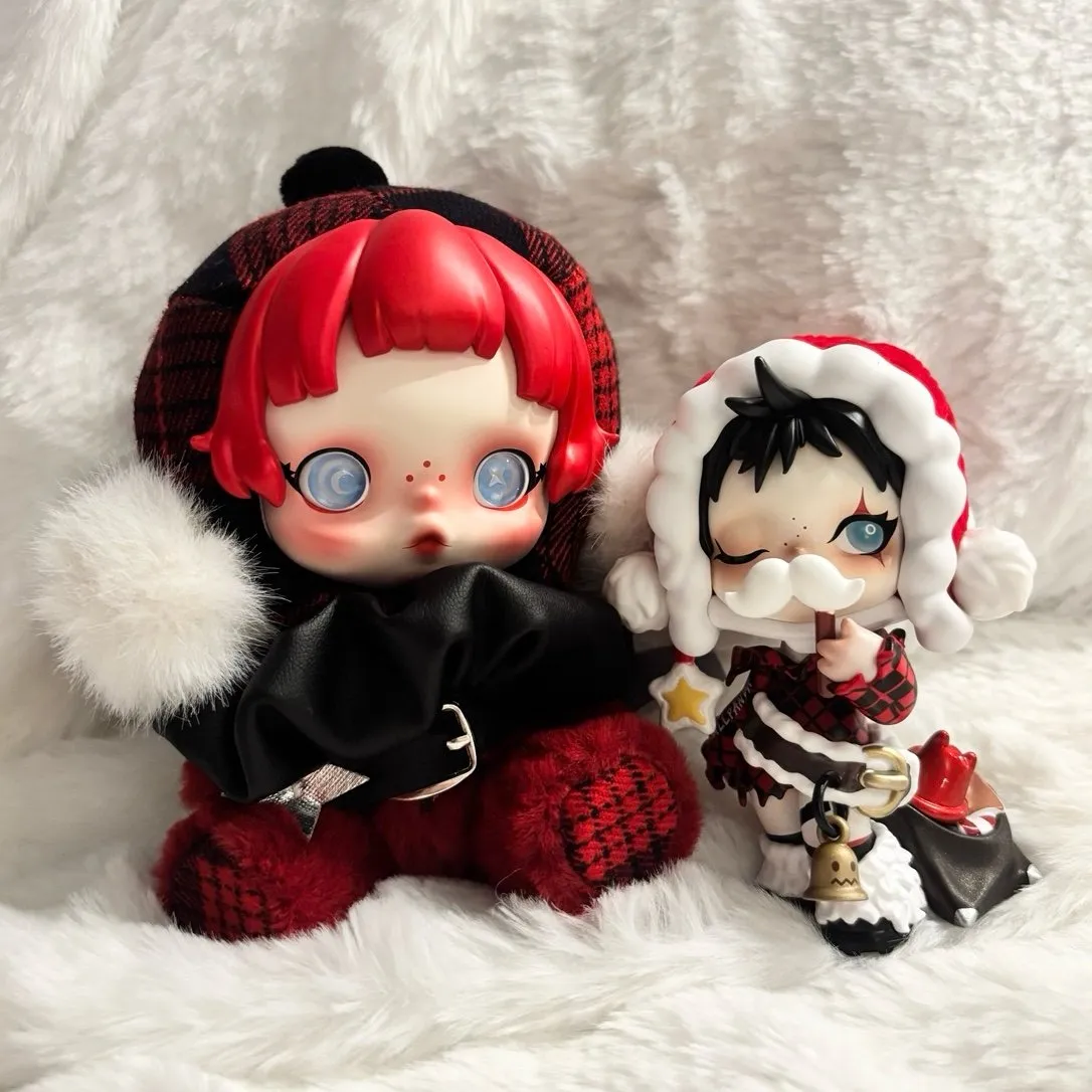 POP NOW:SKULLPANDA Winter Symphony Series Plush - POP MART
