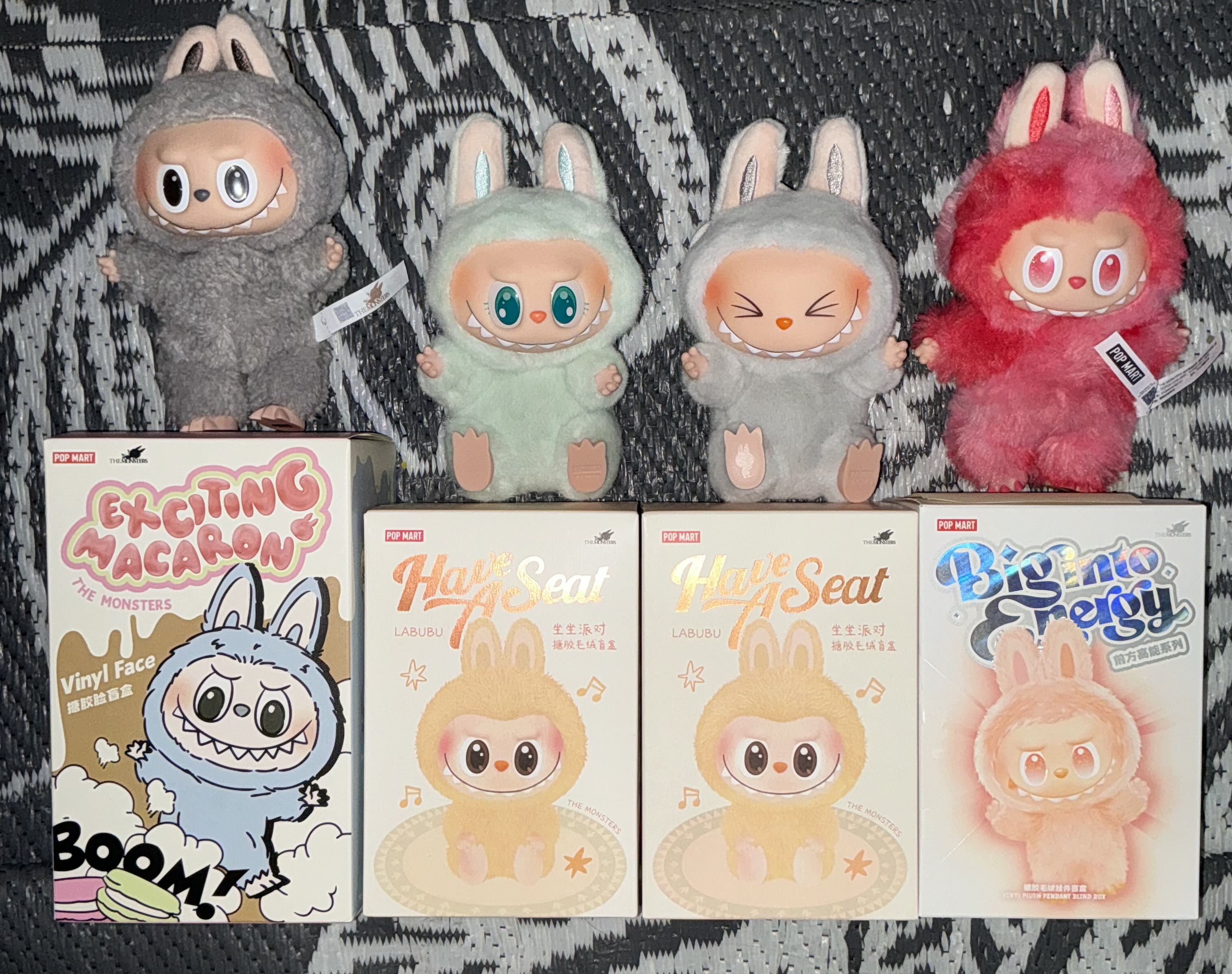 LABUBU ぬいぐるみ have a seat QUQU LABUBU Have a Seat ぬいぐるみシリーズ QUQU