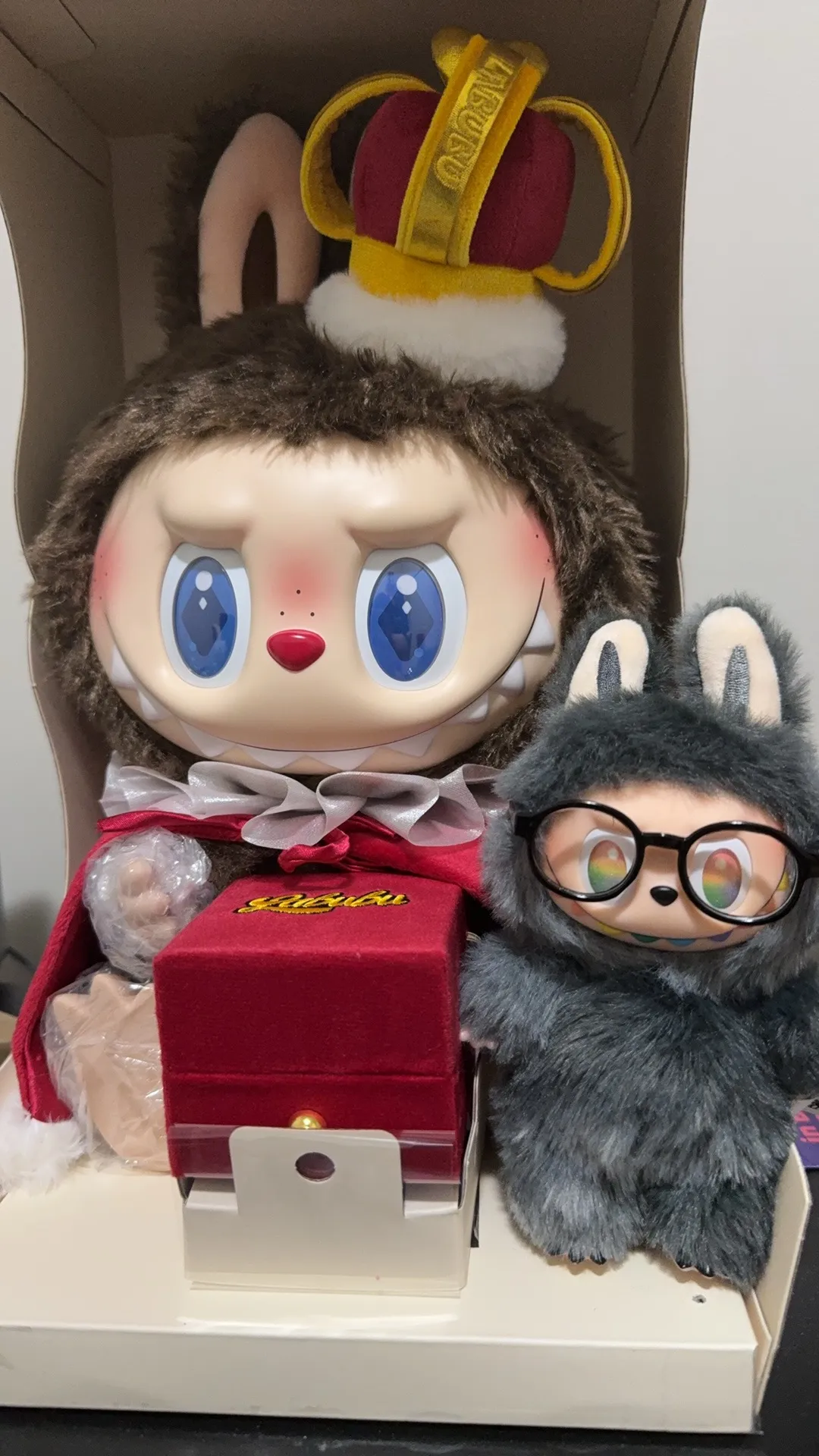 POP MART LET&#39;S CHECKMATE ビニールプラッシュドール Pop Mart Labubu The Monsters Let's Checkmate Series Vinyl