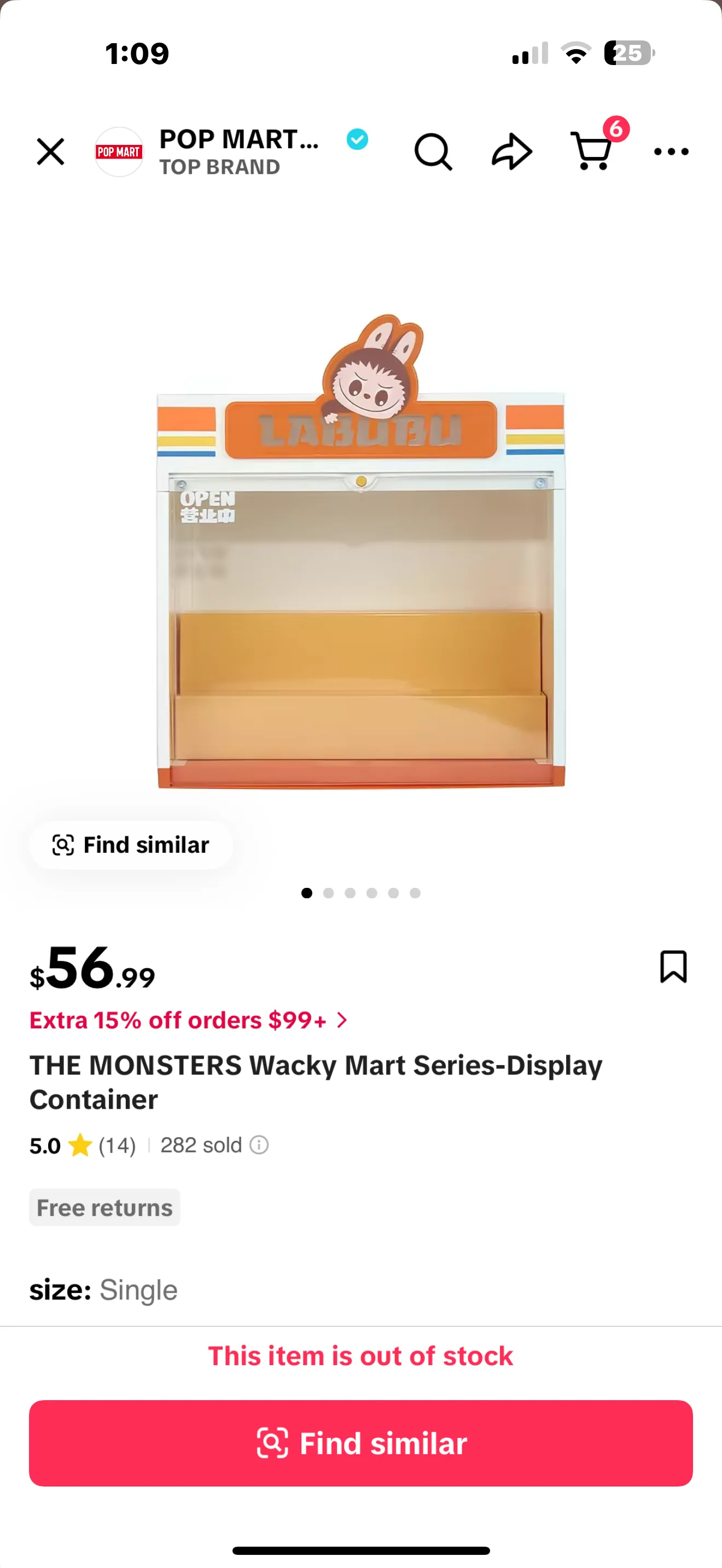 THE MONSTERS Wacky Mart Series-Display Container - POP MART