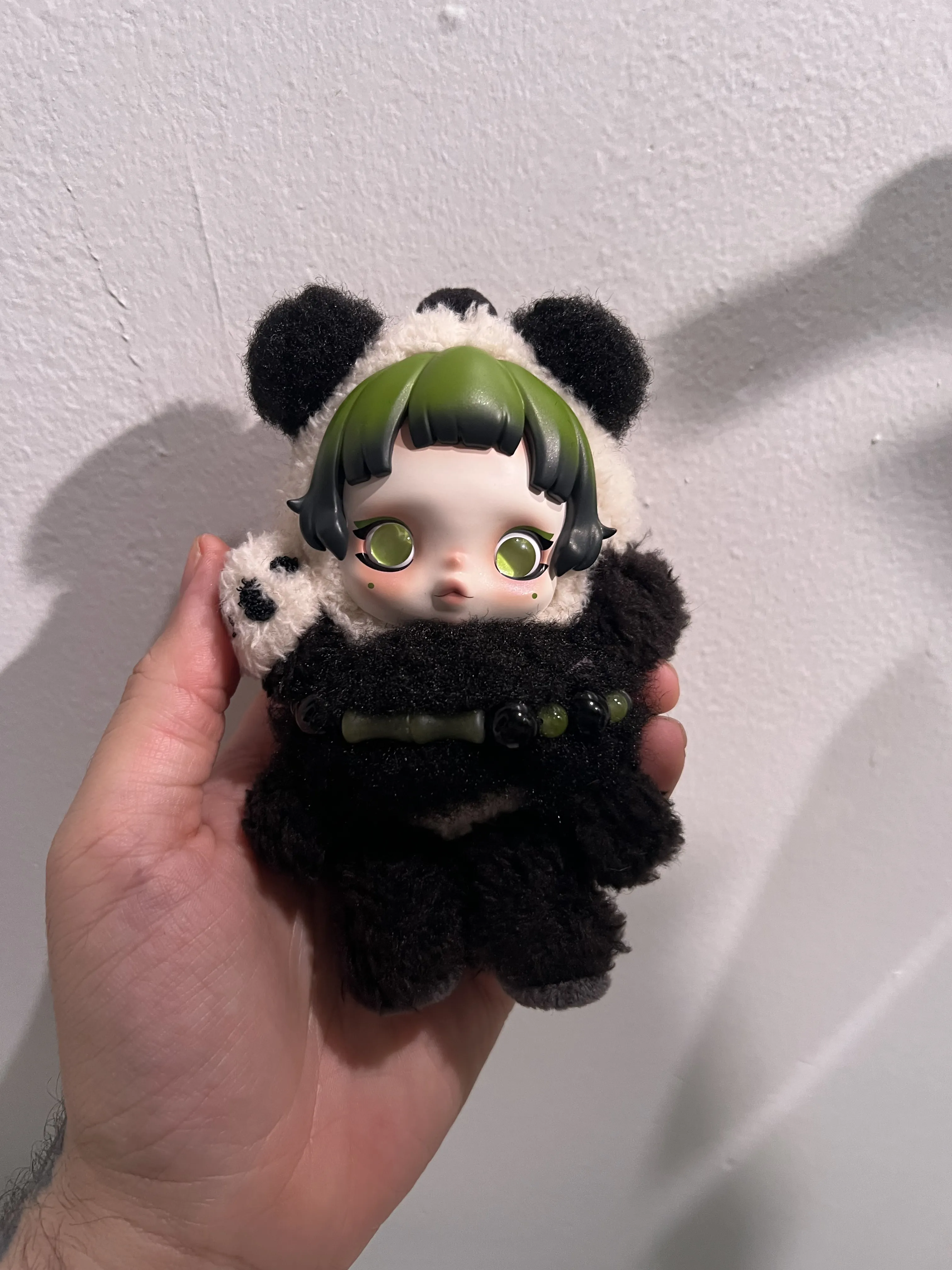 SKULLPANDA Lazy Panda Plush Doll Pendant - POP MART (United