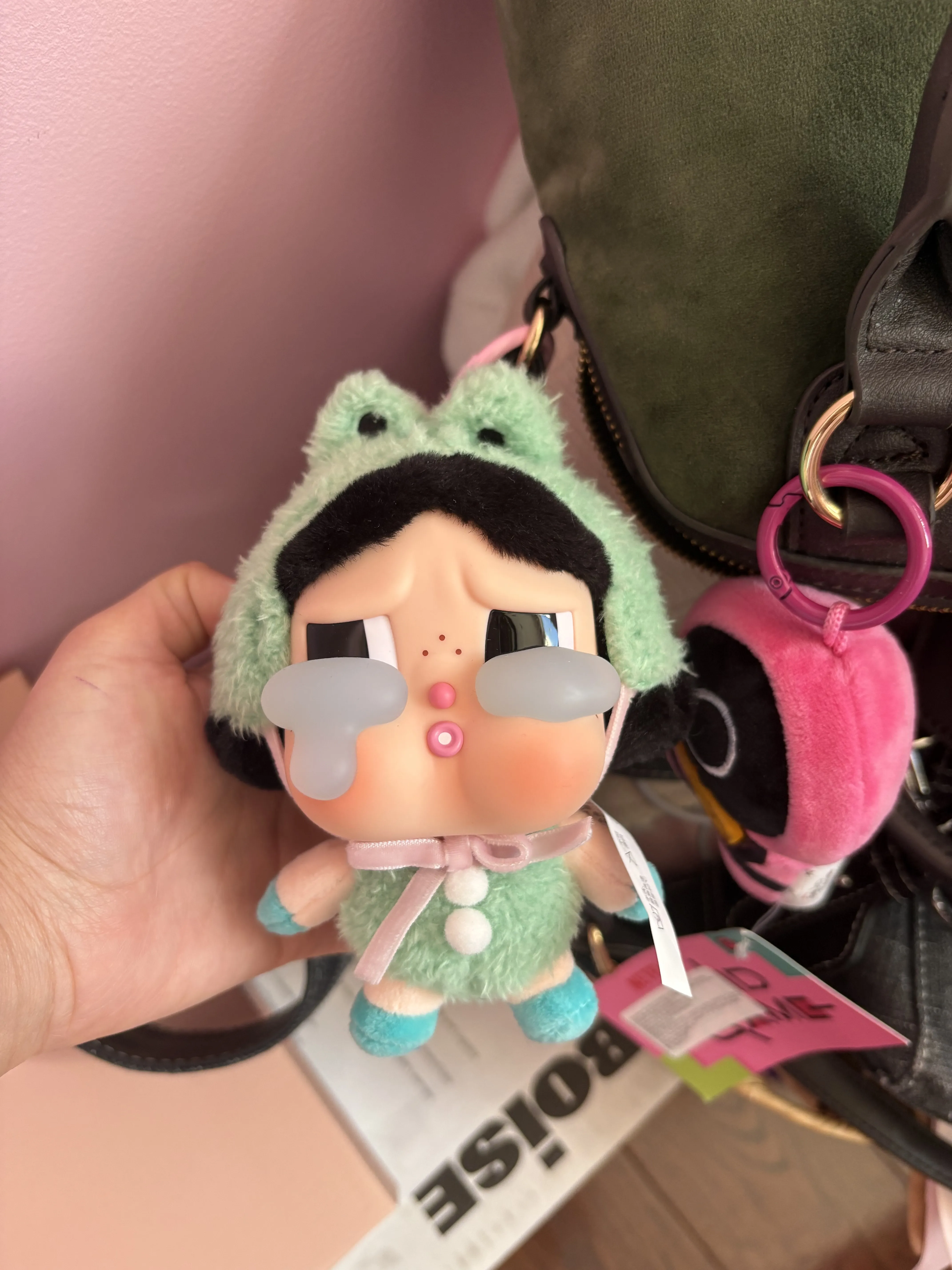 POP NOW:CRYBABY Crying Again Series-Vinyl Face Plush Blind